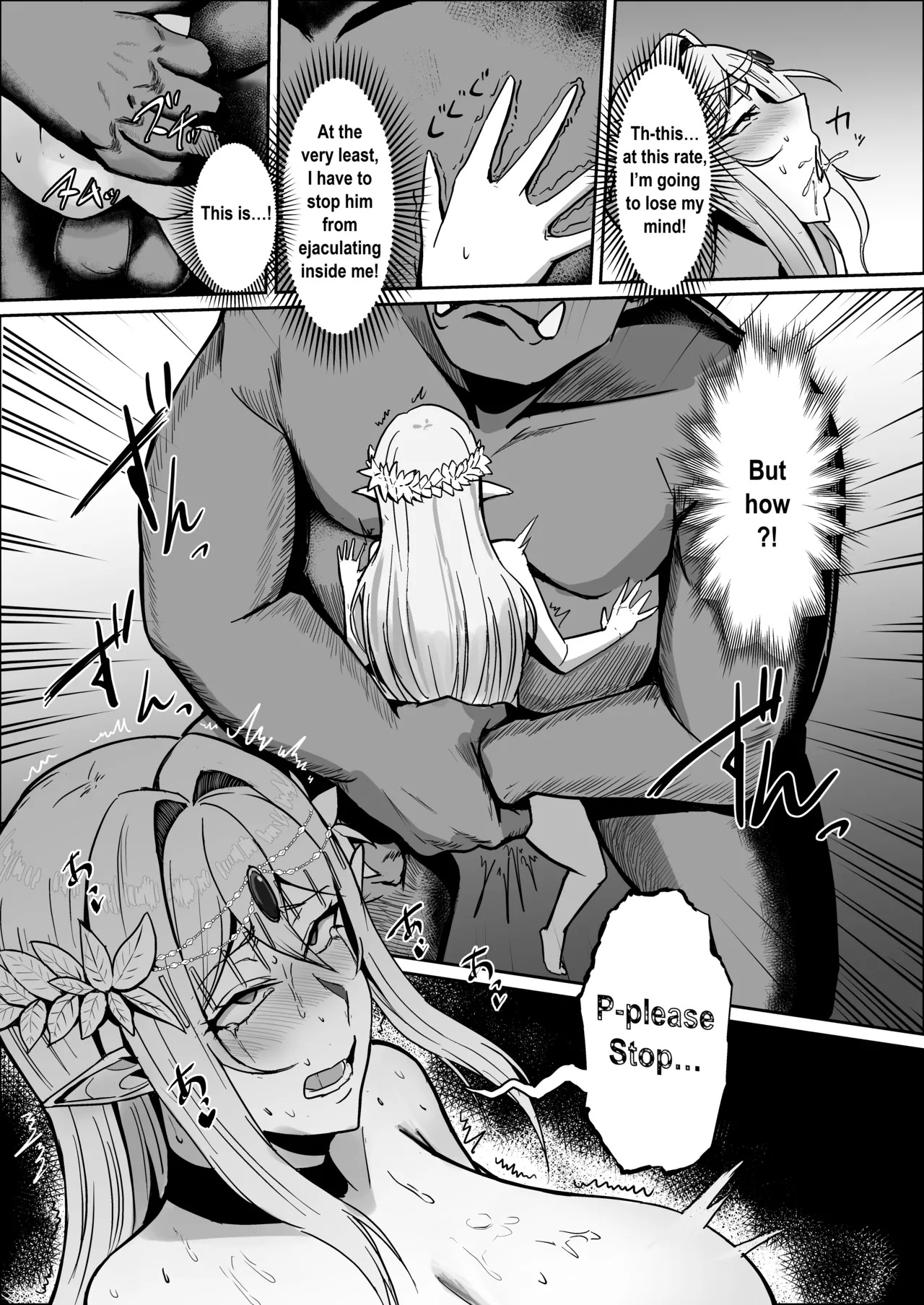 [Mainichi Angel] Torawareta Elf Touzen Seidorei no Kei [English] - Page 27