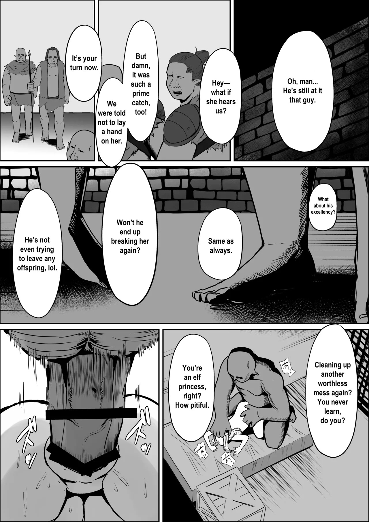 [Mainichi Angel] Torawareta Elf Touzen Seidorei no Kei [English] - Page 31