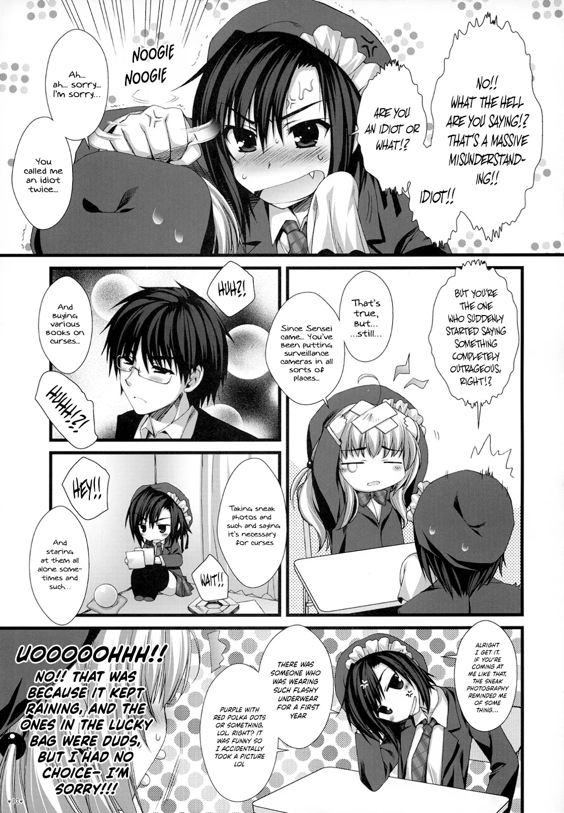 (C74) [Alpha to Yukaina Nakamatachi (ALPHa)] Expert ni Narimashita! Hobo 2 [English] [Schale Scans] - Page 12