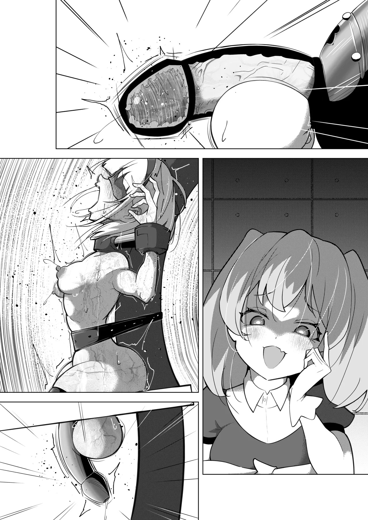 [Shida Haruka] Futanari Hiropin Kagaku no Hyoushin Otome Furosuto Buruumu episode.03 [Textless] - Page 13