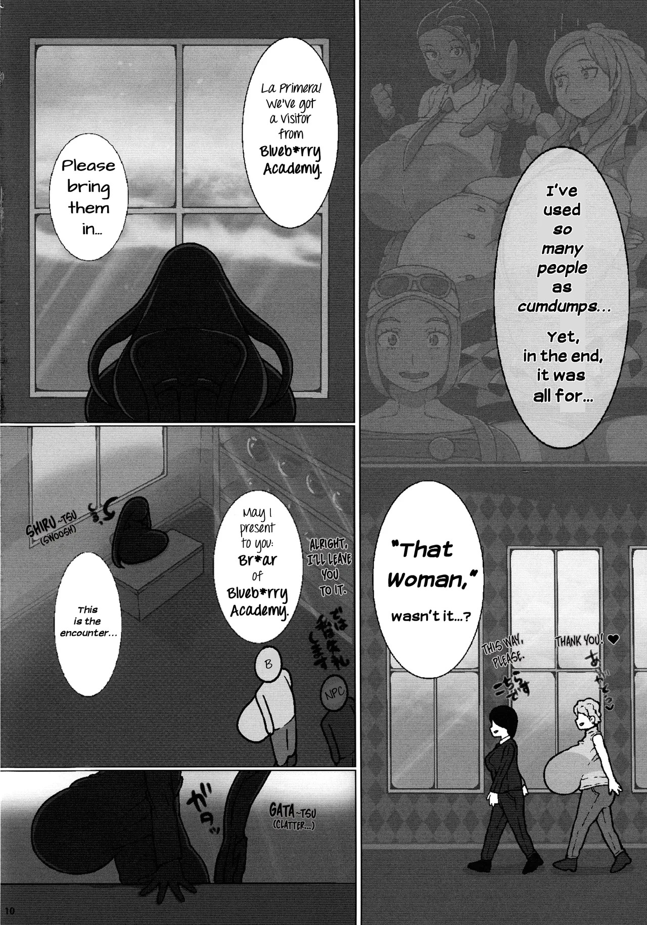 (C105) [R1kyu (R1kyu)] Chounyuu Futanari Briar-sensei IN Paldea (Pokemon) | Super Busty Futanari Professor Briar IN Paldea (Pokemon) - Page 12