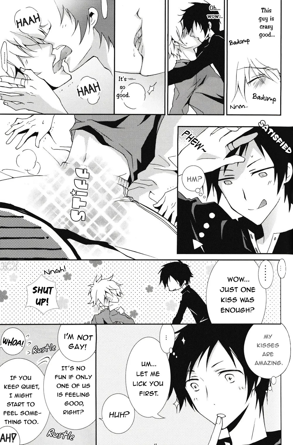 [Keenism] Please, Be Careful About Romance -- Durarara dj [Eng] {KCK-Amateur Scans} - Page 14