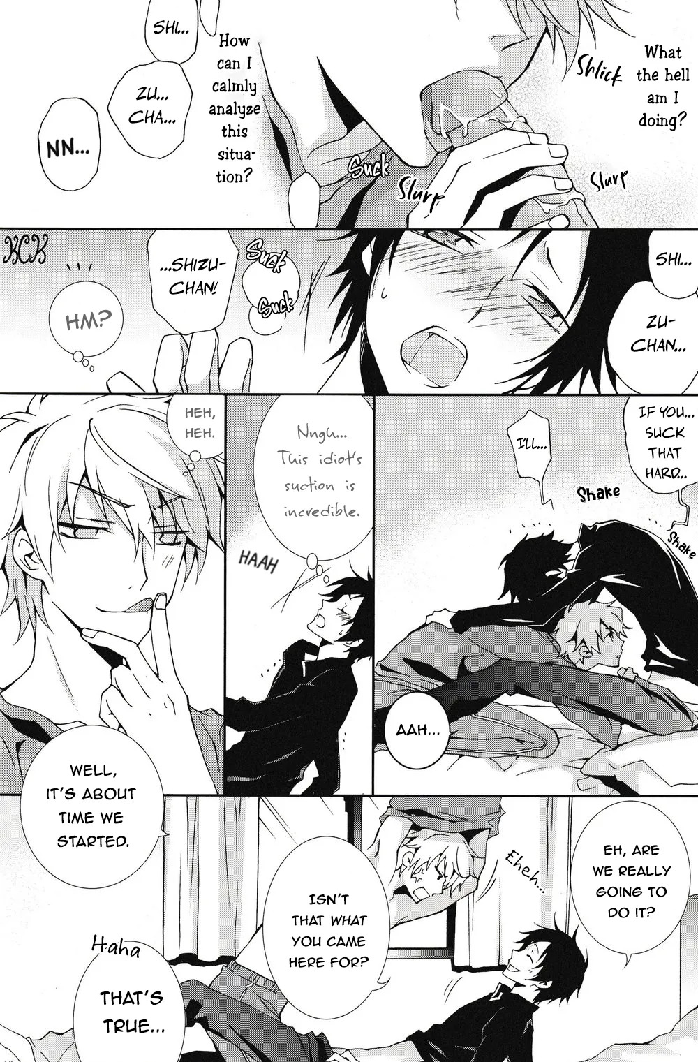 [Keenism] Please, Be Careful About Romance -- Durarara dj [Eng] {KCK-Amateur Scans} - Page 17