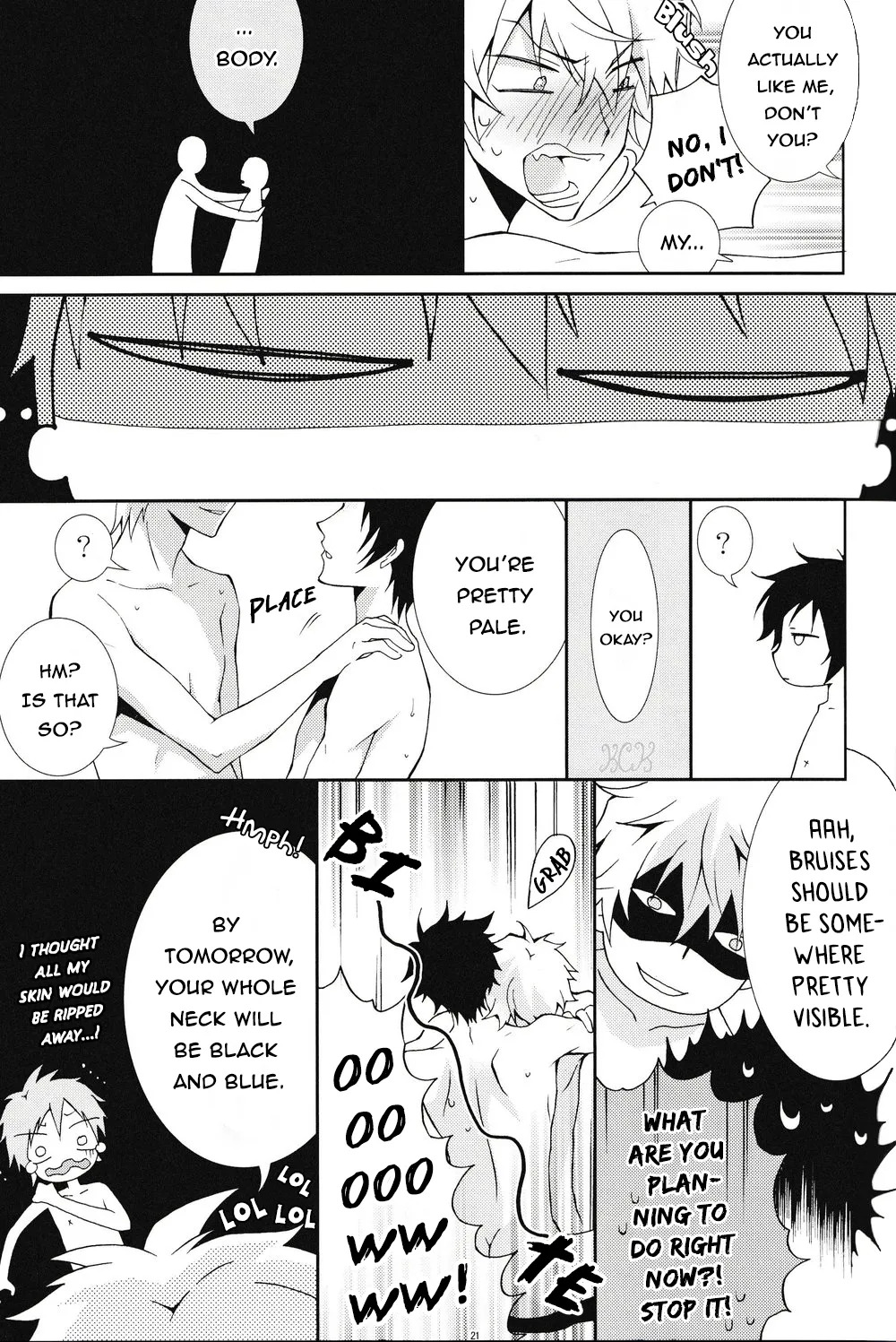 [Keenism] Please, Be Careful About Romance -- Durarara dj [Eng] {KCK-Amateur Scans} - Page 22