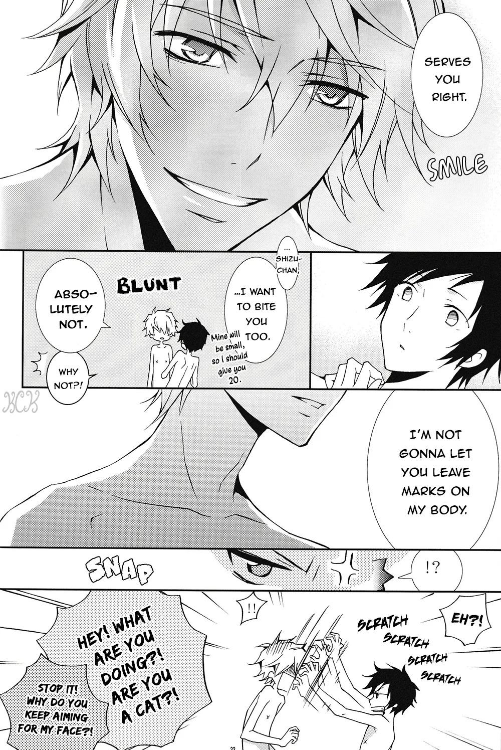 [Keenism] Please, Be Careful About Romance -- Durarara dj [Eng] {KCK-Amateur Scans} - Page 23