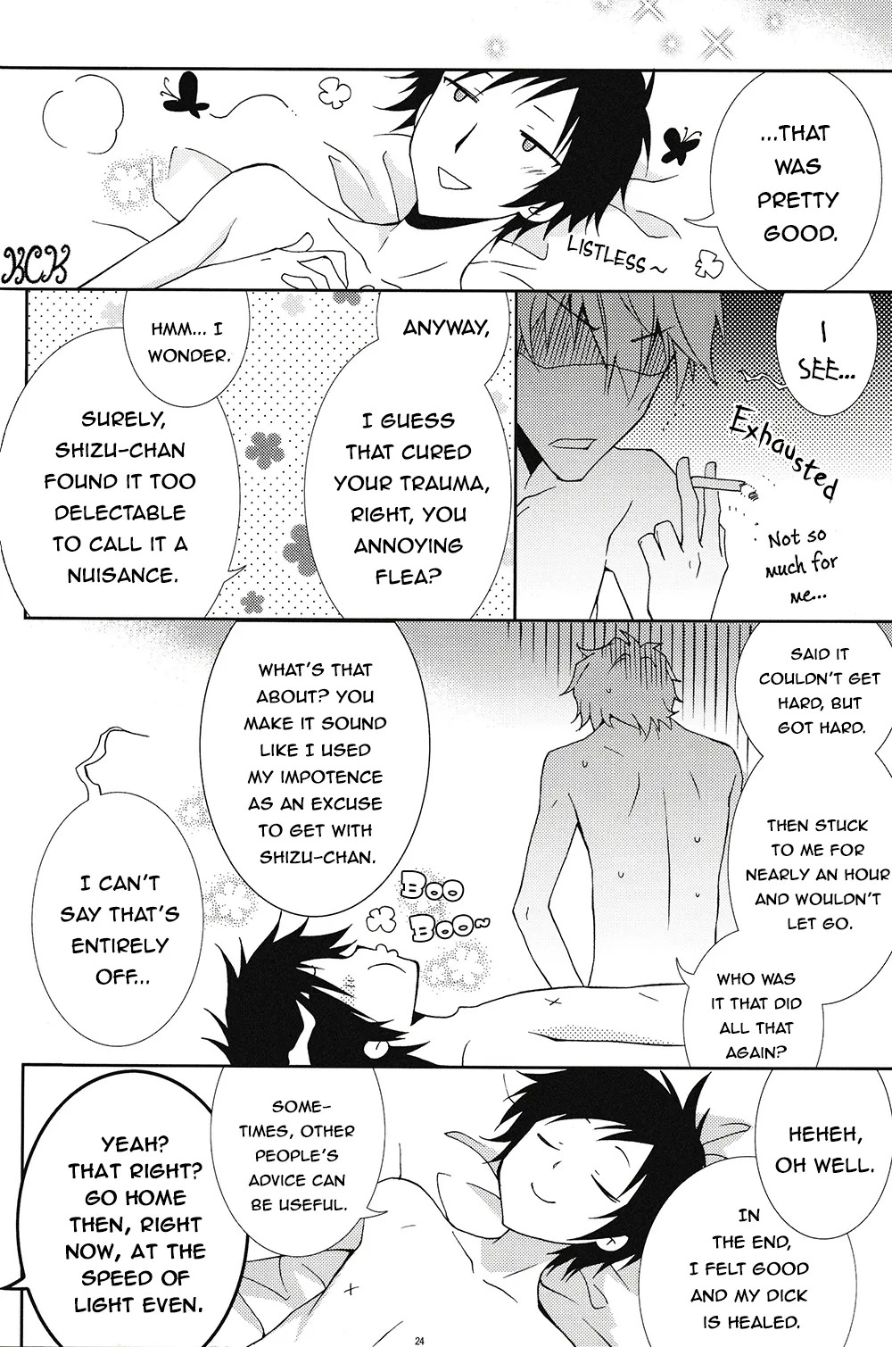 [Keenism] Please, Be Careful About Romance -- Durarara dj [Eng] {KCK-Amateur Scans} - Page 25