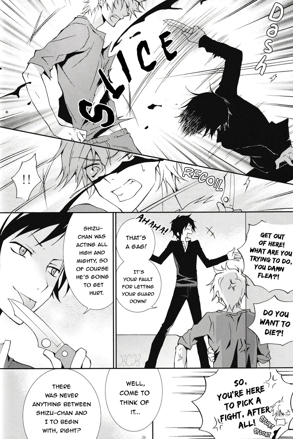 [Keenism] Please, Be Careful About Romance -- Durarara dj [Eng] {KCK-Amateur Scans} - Page 29
