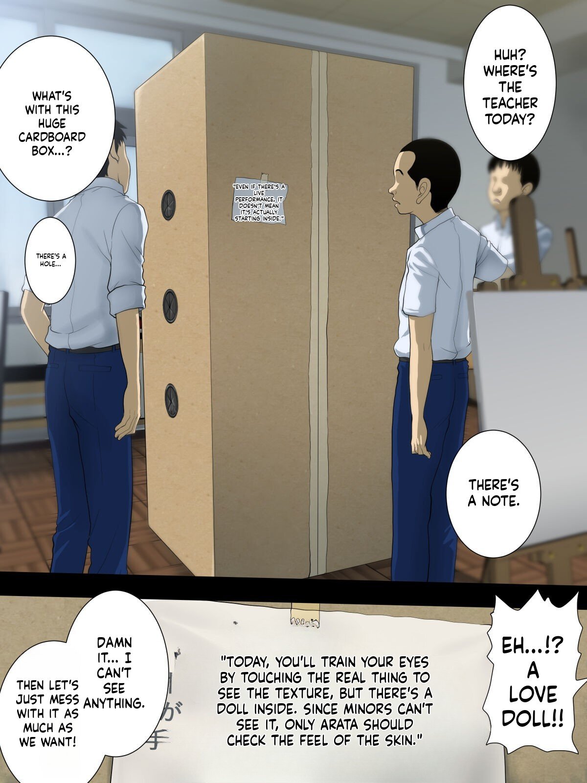 [Studio TAGATA (よんたろう)] Motoyan Bijutsu Kyoushi no Tokushu Seiheki | The unusual sexual fetishes of a former delinquent turned art teacher [part 1] (MTL) - Page 23