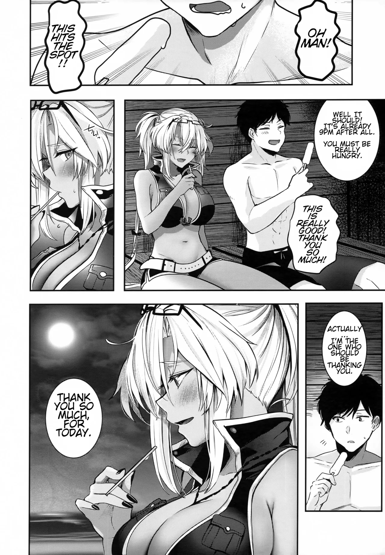 (C99) Musashi-san no Yoru Jijou Yoi no Umi to Himegoto-hen | Musashi-san's Night Time Proclivities: The Secret of The Twilight Sea (Kantai Collection -KanColle-)[English] [CT Scans] - Page 17