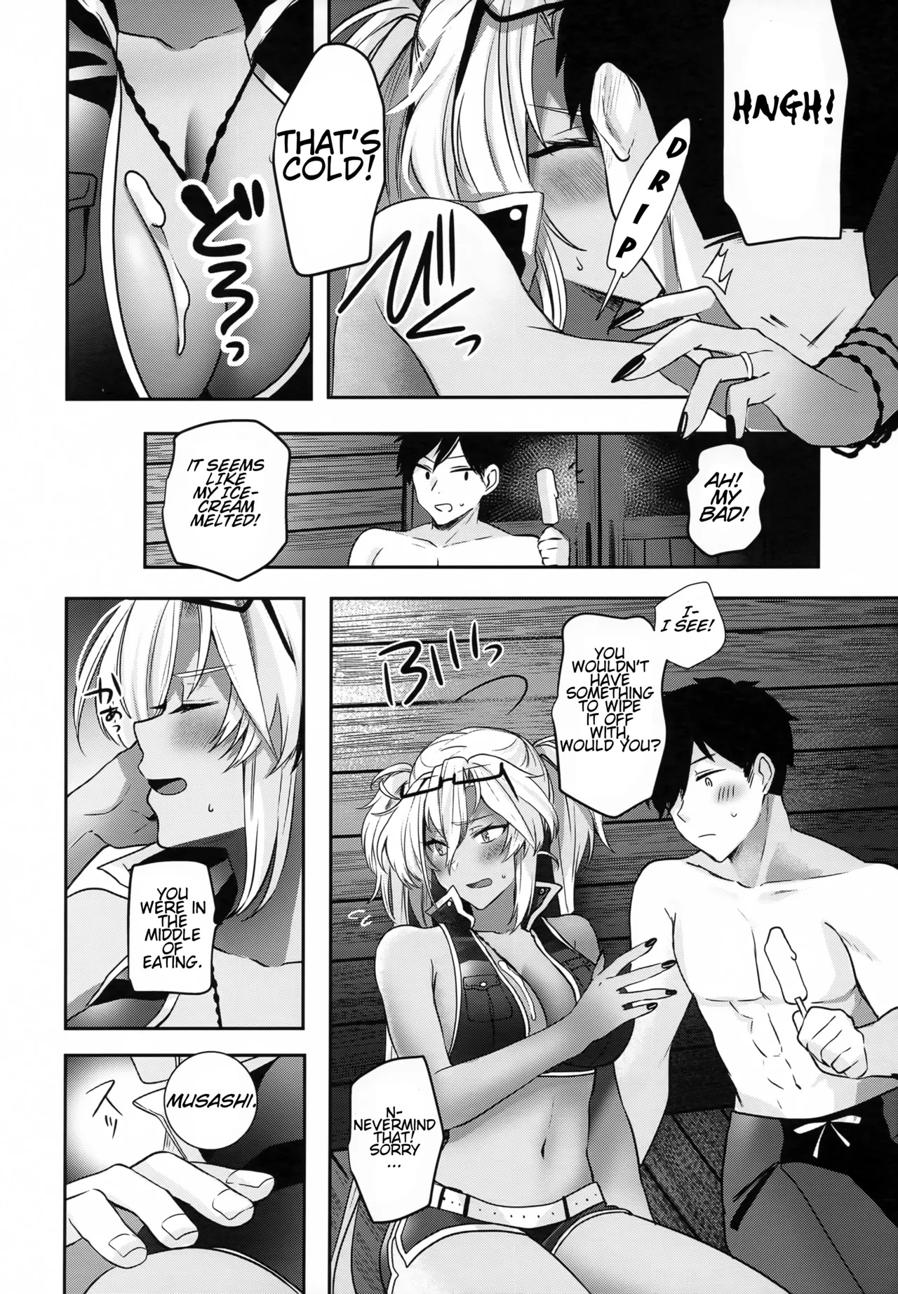 (C99) Musashi-san no Yoru Jijou Yoi no Umi to Himegoto-hen | Musashi-san's Night Time Proclivities: The Secret of The Twilight Sea (Kantai Collection -KanColle-)[English] [CT Scans] - Page 21