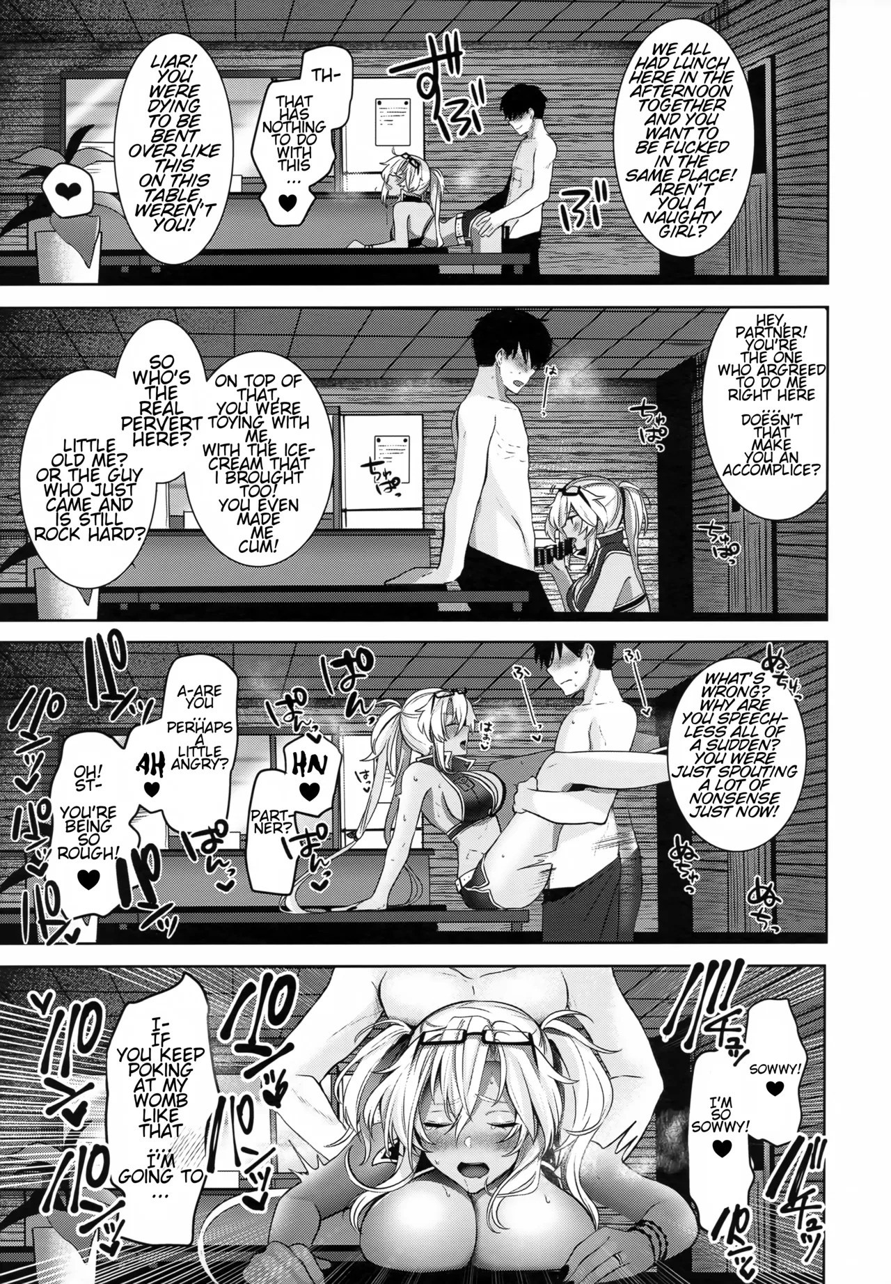 (C99) Musashi-san no Yoru Jijou Yoi no Umi to Himegoto-hen | Musashi-san's Night Time Proclivities: The Secret of The Twilight Sea (Kantai Collection -KanColle-)[English] [CT Scans] - Page 38