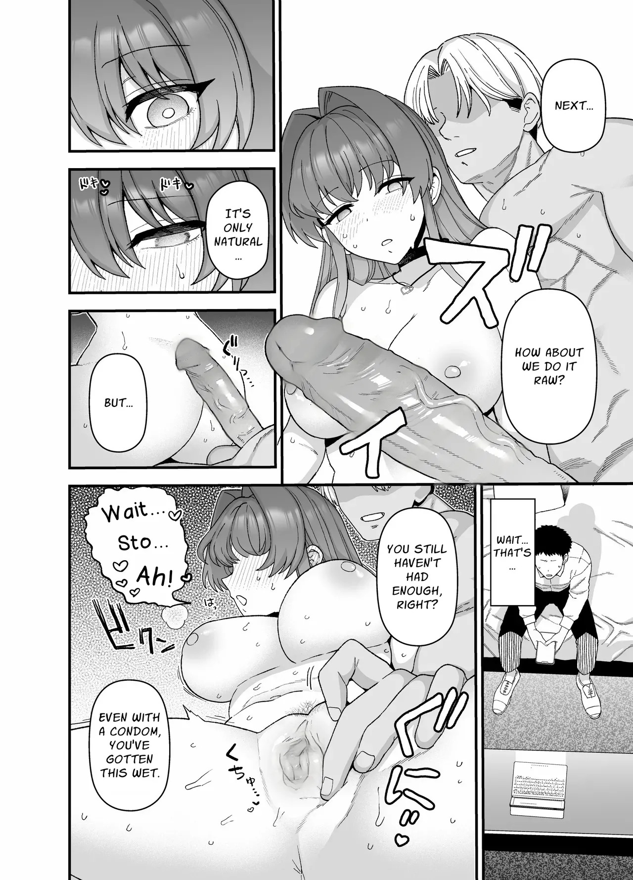 [Mochinchi (Mo)] Netorase Trial Boku no Tame ni Neru Kanojo | Cuckold Trial: My girlfriend cheats on me for my sake [English] [Guesswork] [Decensored] [Digital] - Page 25