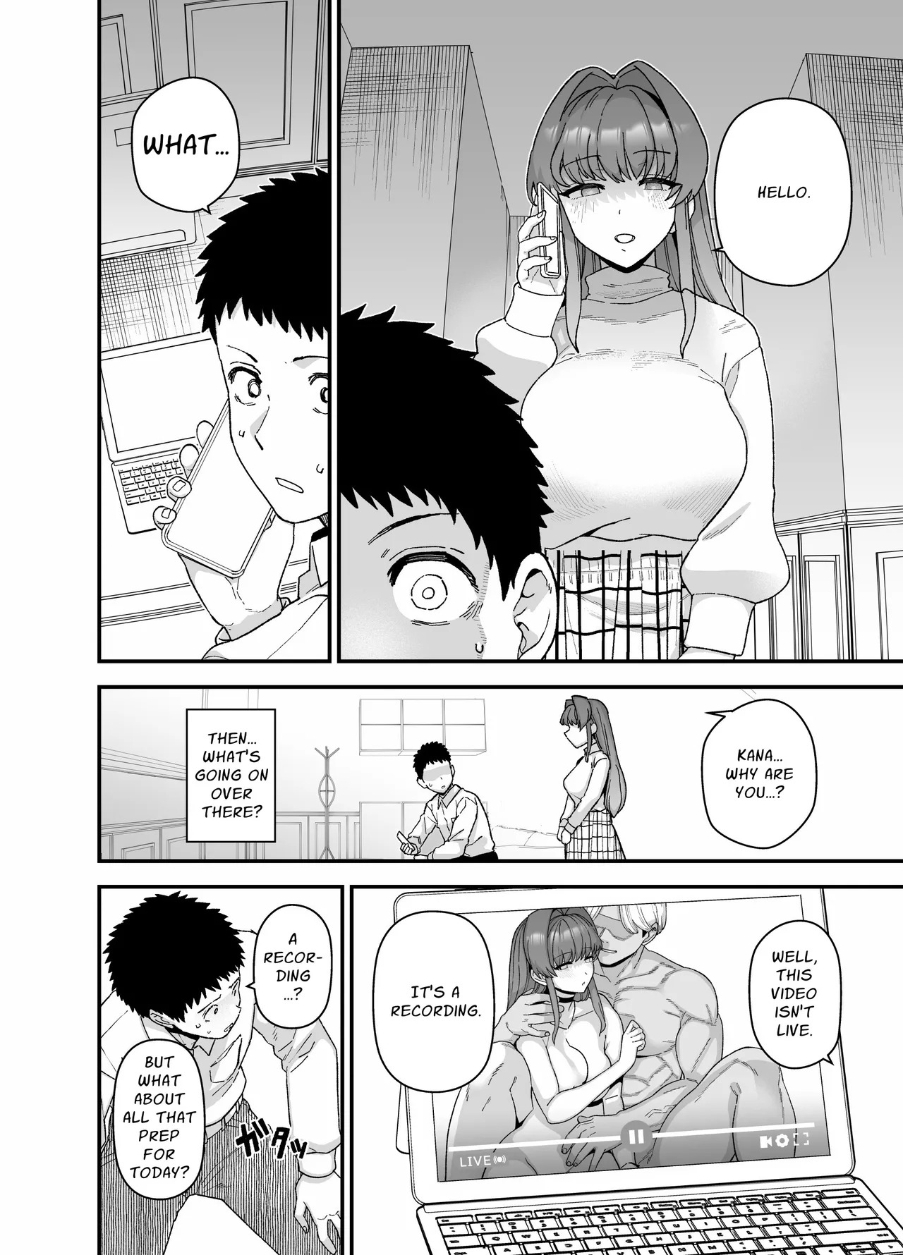 [Mochinchi (Mo)] Netorase Trial Boku no Tame ni Neru Kanojo | Cuckold Trial: My girlfriend cheats on me for my sake [English] [Guesswork] [Decensored] [Digital] - Page 27