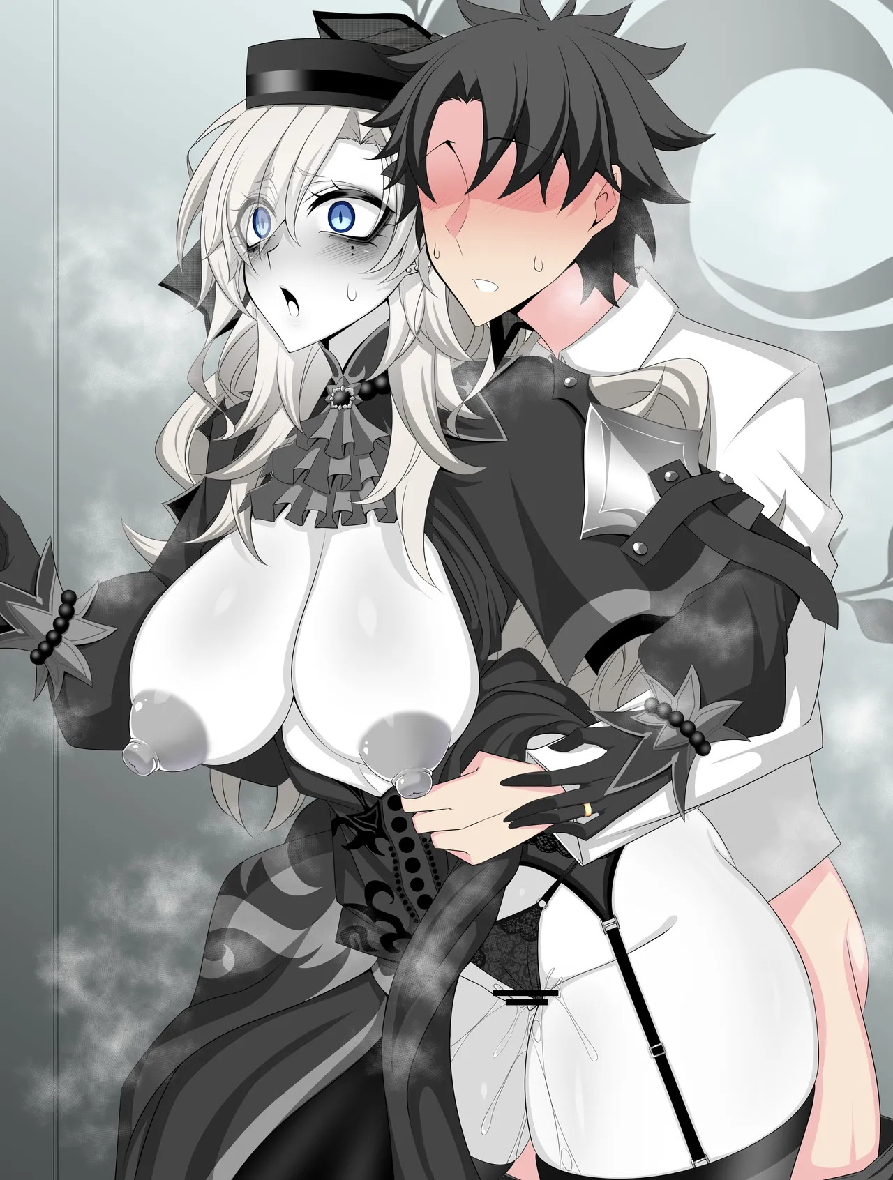 [Aogiri] Pure Love NTR Cheating Sex with Kriemhild 13 [Hidden Sex in the Hallway] (Fate⁄Grand Order) - Page 51