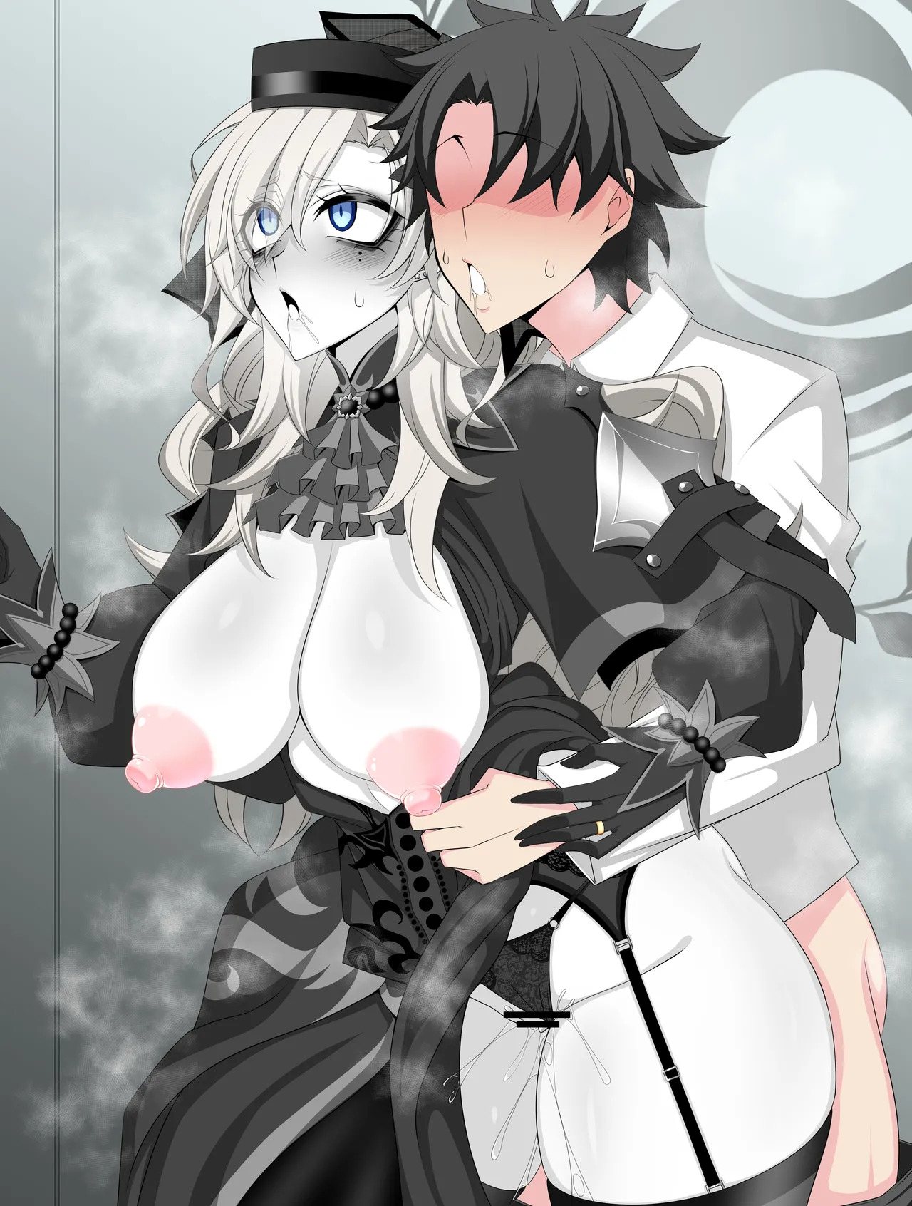 [Aogiri] Pure Love NTR Cheating Sex with Kriemhild 13 [Hidden Sex in the Hallway] (Fate⁄Grand Order) - Page 76