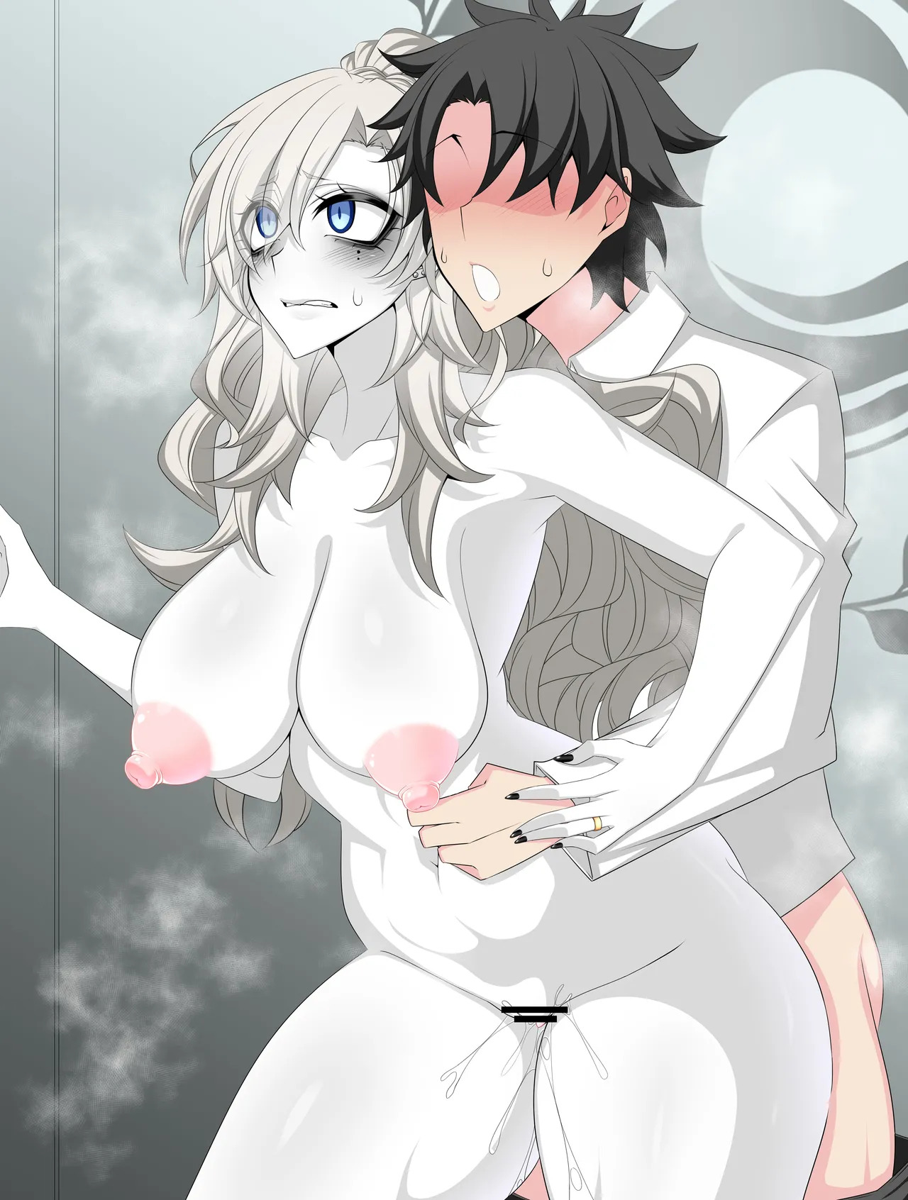 [Aogiri] Pure Love NTR Cheating Sex with Kriemhild 13 [Hidden Sex in the Hallway] (Fate⁄Grand Order) - Page 86