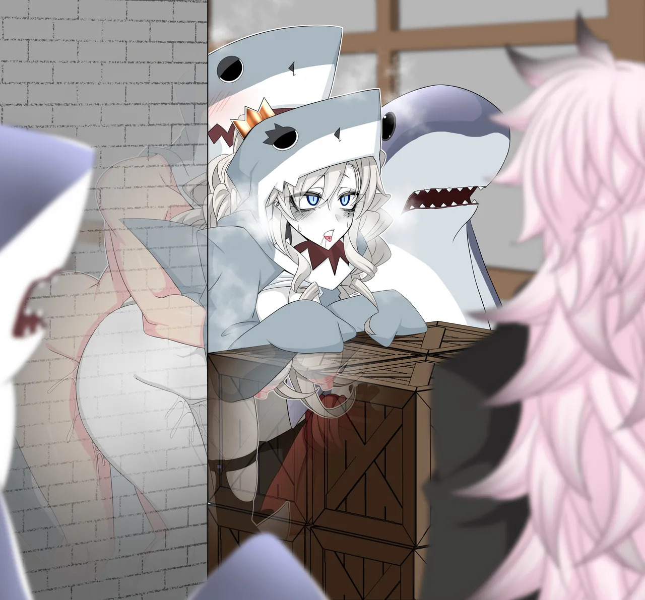 [Aogiri] Pure Love NTR Cheating Sex with Kriemhild 16 [Heart-pounding Outdoor Sex in Shark Costume 2] (Fate⁄Grand Order) - Page 62