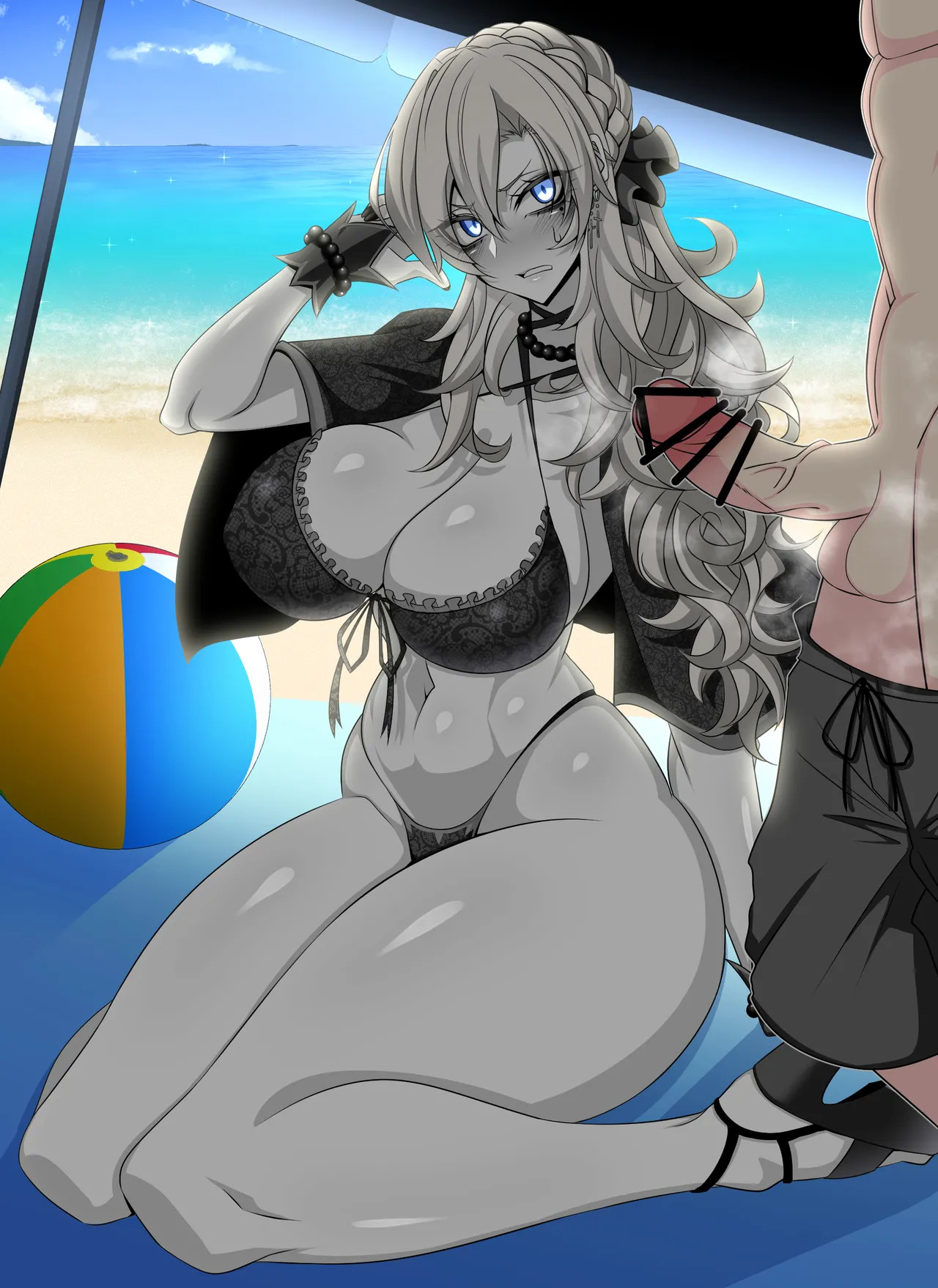 [Aogiri] Pure Love NTR Cheating Sex with Kriemhild 05 [Secret Breastfeeding Handjob in Hawatoria] (Fate⁄Grand Order) - Page 101