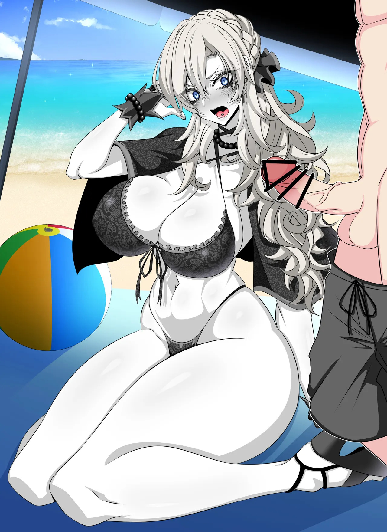 [Aogiri] Pure Love NTR Cheating Sex with Kriemhild 05 [Secret Breastfeeding Handjob in Hawatoria] (Fate⁄Grand Order) - Page 149