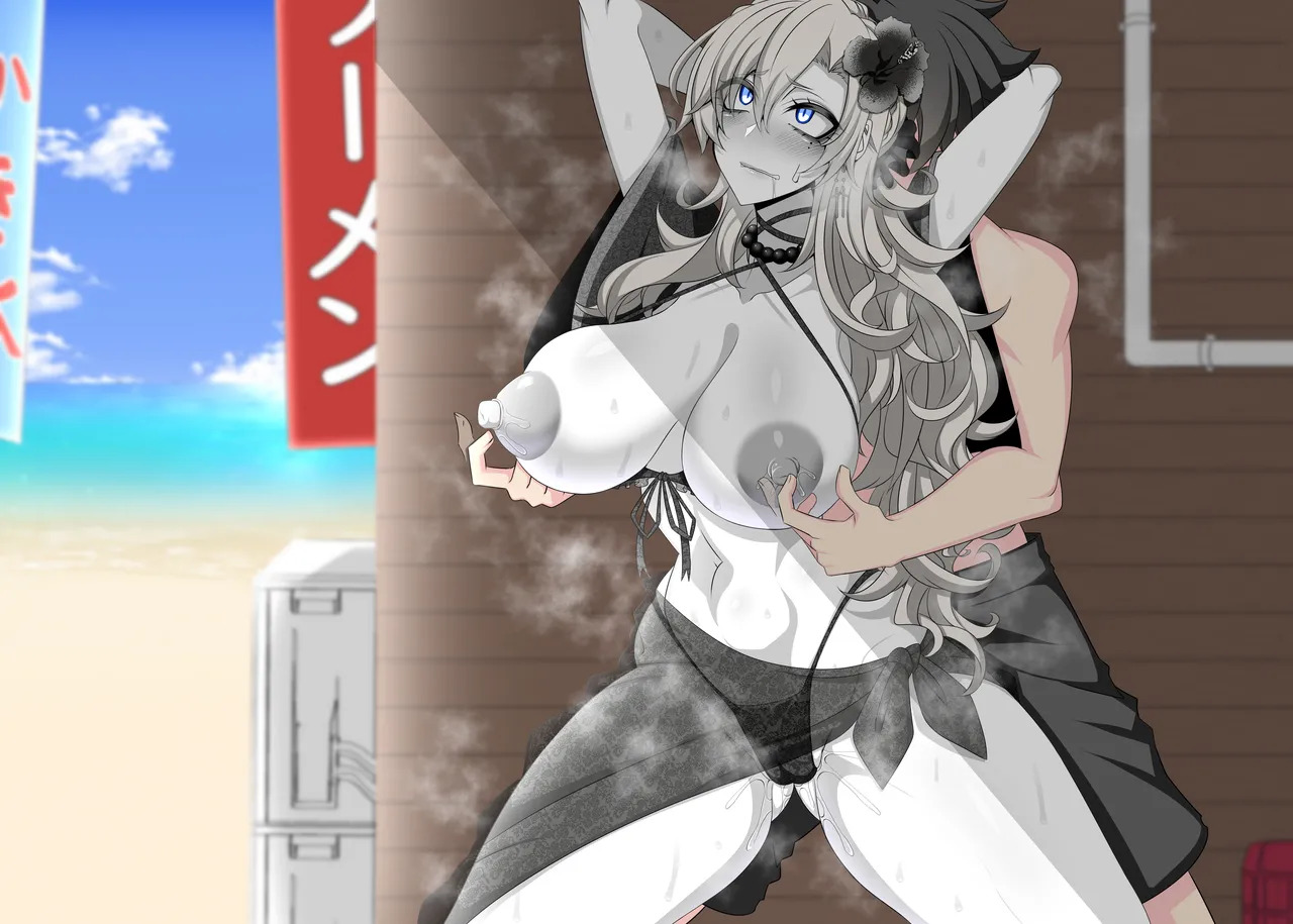 [Aogiri] Pure Love NTR Cheating Sex with Kriemhild 06 [Her Husband's Right Behind Her, Yet Her Nipples are Hard and She's Arching Her Back in a Bow-legged Stance] (Fate⁄Grand Order) - Page 170