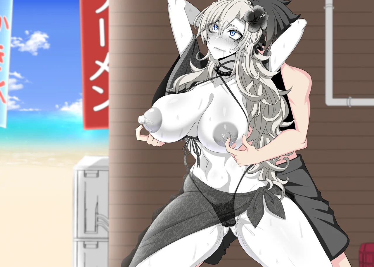 [Aogiri] Pure Love NTR Cheating Sex with Kriemhild 06 [Her Husband's Right Behind Her, Yet Her Nipples are Hard and She's Arching Her Back in a Bow-legged Stance] (Fate⁄Grand Order) - Page 177
