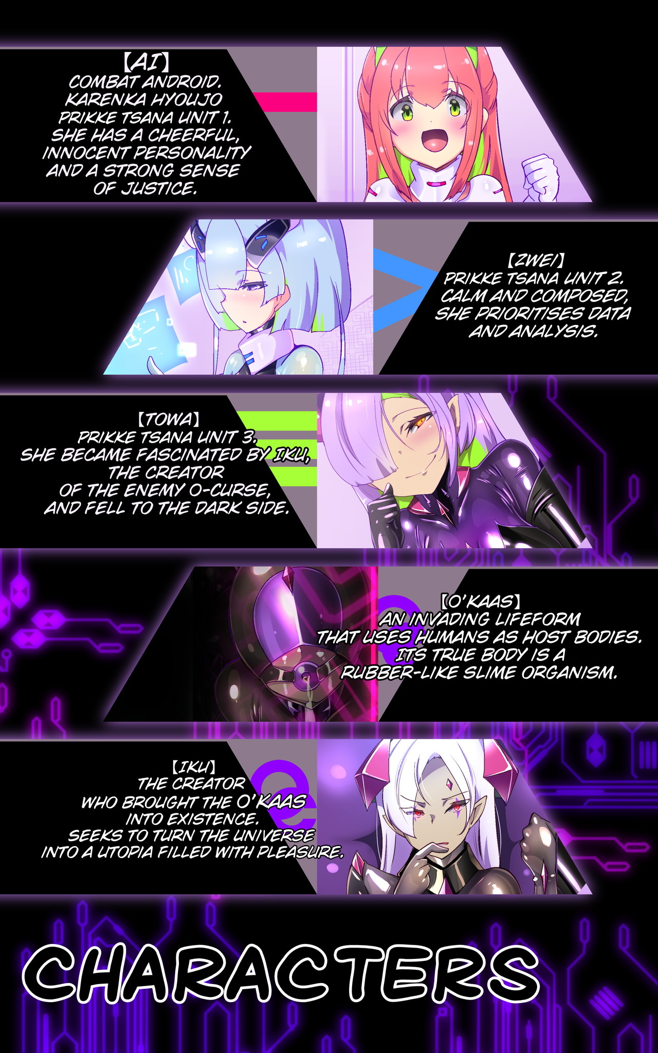 [Yaseuma Lo-Ru (Netsuki no Yoto, Bungo Meibutsu Dangojiru Teishoku)] Majime na Tensei Nyotaika Android ga Kairaku-zeme no Hate ni Bakunyuu Akuochi Suru Manga ~Purikketsuana Zwei~ | Radiant Battle Princess Prikke Tsana Zwei: The Next Chapter, Where a Stoic Android Learns the Truth Through Falling to Lust - Page 3