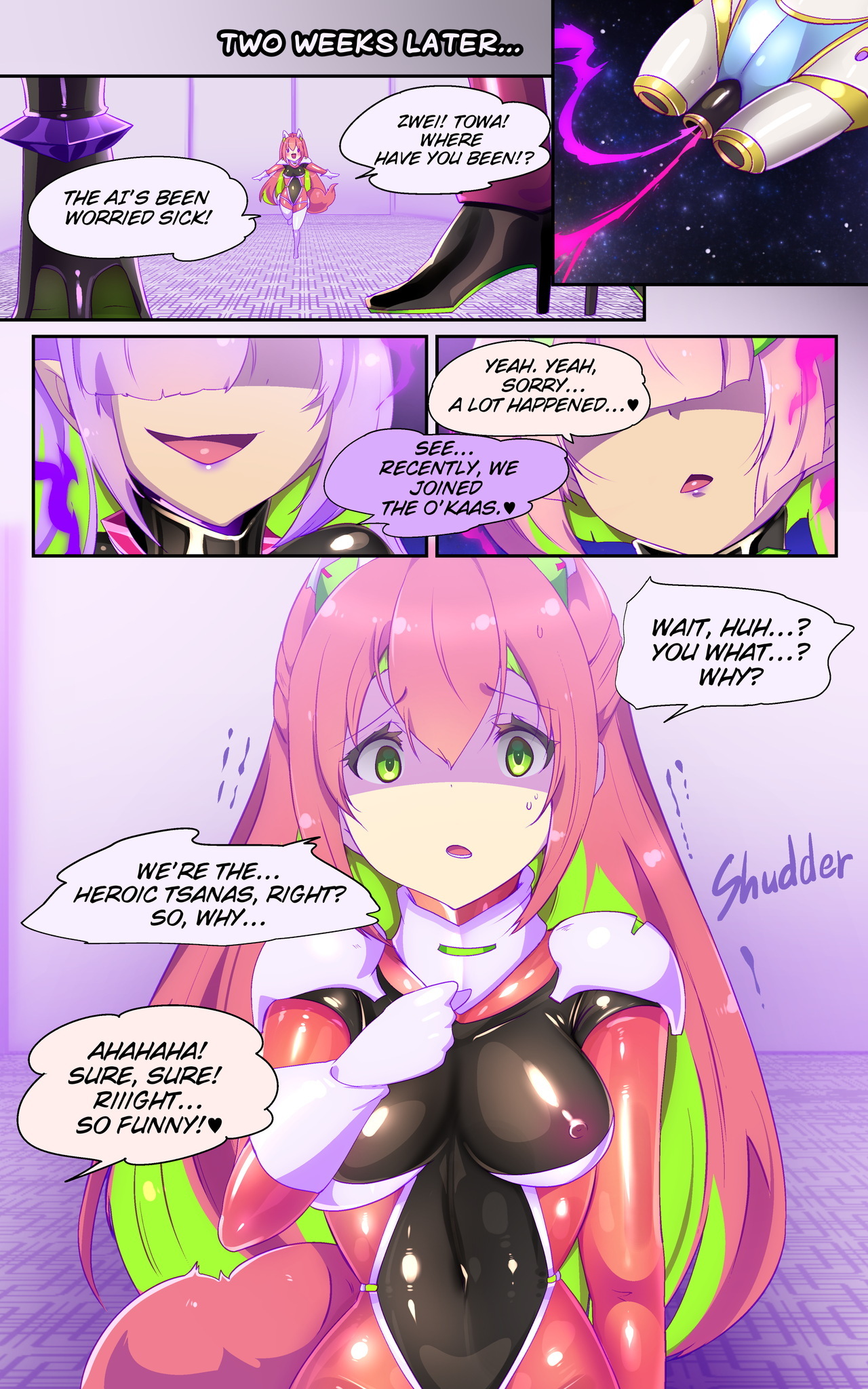 [Yaseuma Lo-Ru (Netsuki no Yoto, Bungo Meibutsu Dangojiru Teishoku)] Majime na Tensei Nyotaika Android ga Kairaku-zeme no Hate ni Bakunyuu Akuochi Suru Manga ~Purikketsuana Zwei~ | Radiant Battle Princess Prikke Tsana Zwei: The Next Chapter, Where a Stoic Android Learns the Truth Through Falling to Lust - Page 38