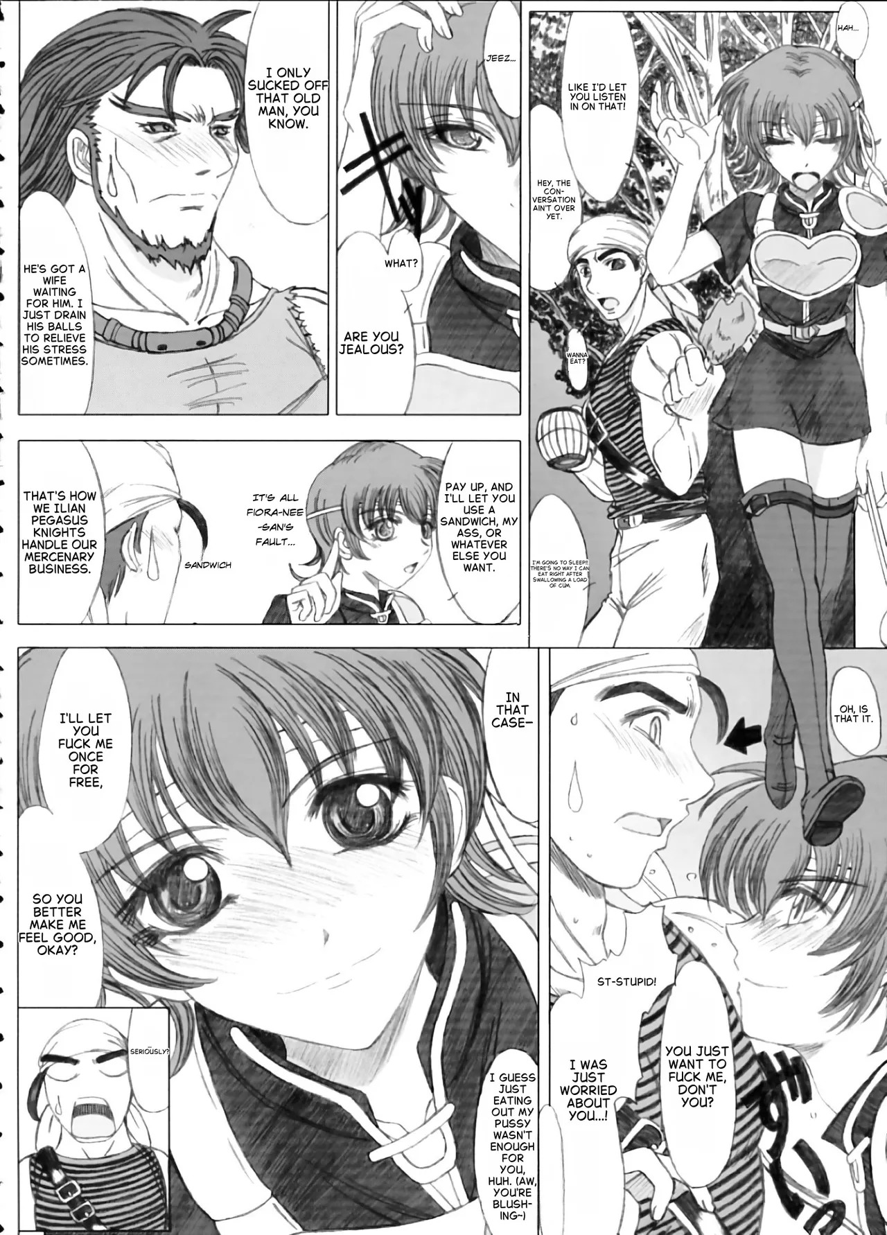 [studio A side B _Lovers_ (Inanaki Shiki)] Love Love Fire!! Vol. 2 (Fire Emblem_ Rekka no Ken) [English] - Page 18