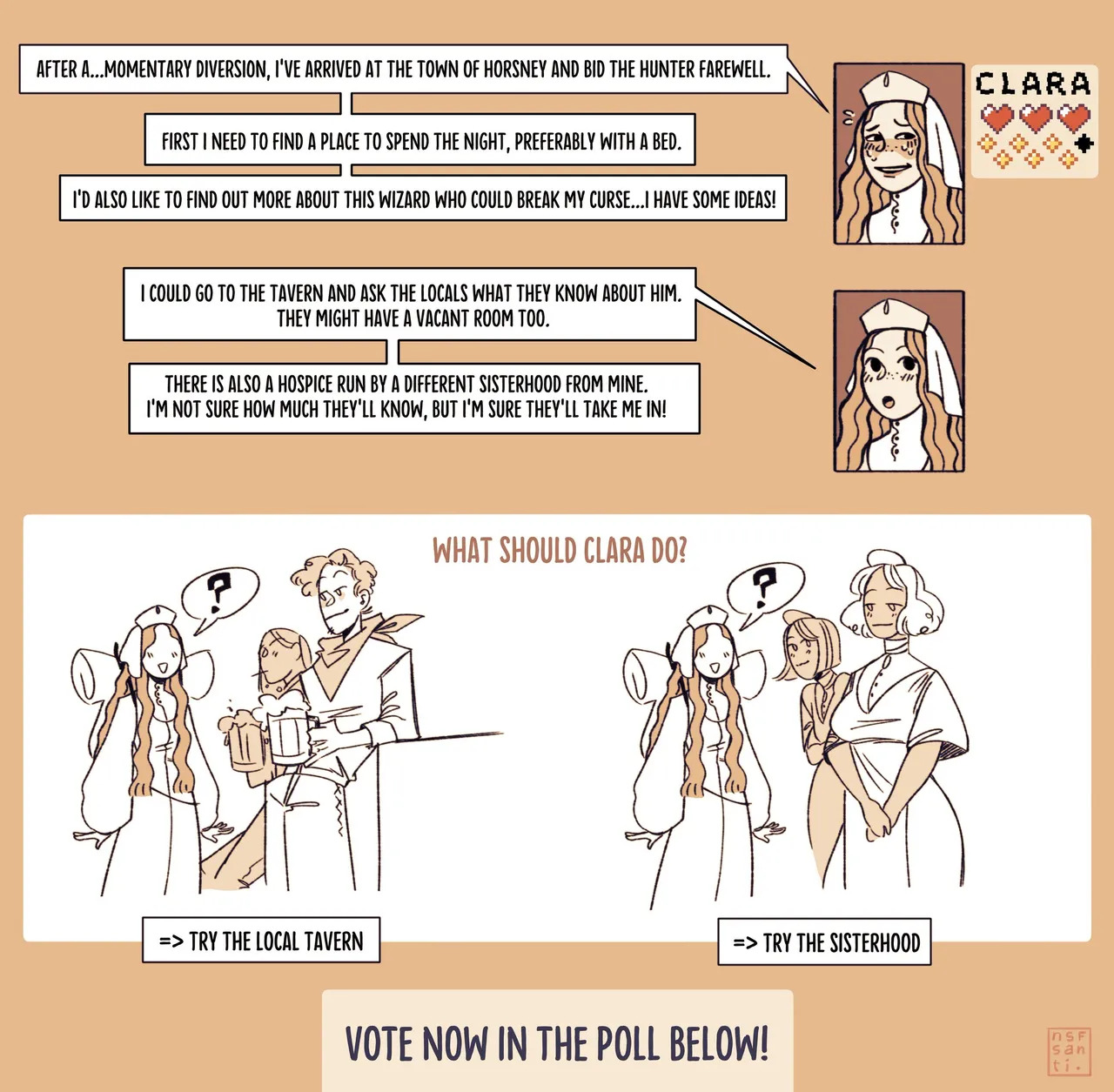 [nsfsanti] Clara's Journey (Ongoing) - Page 10