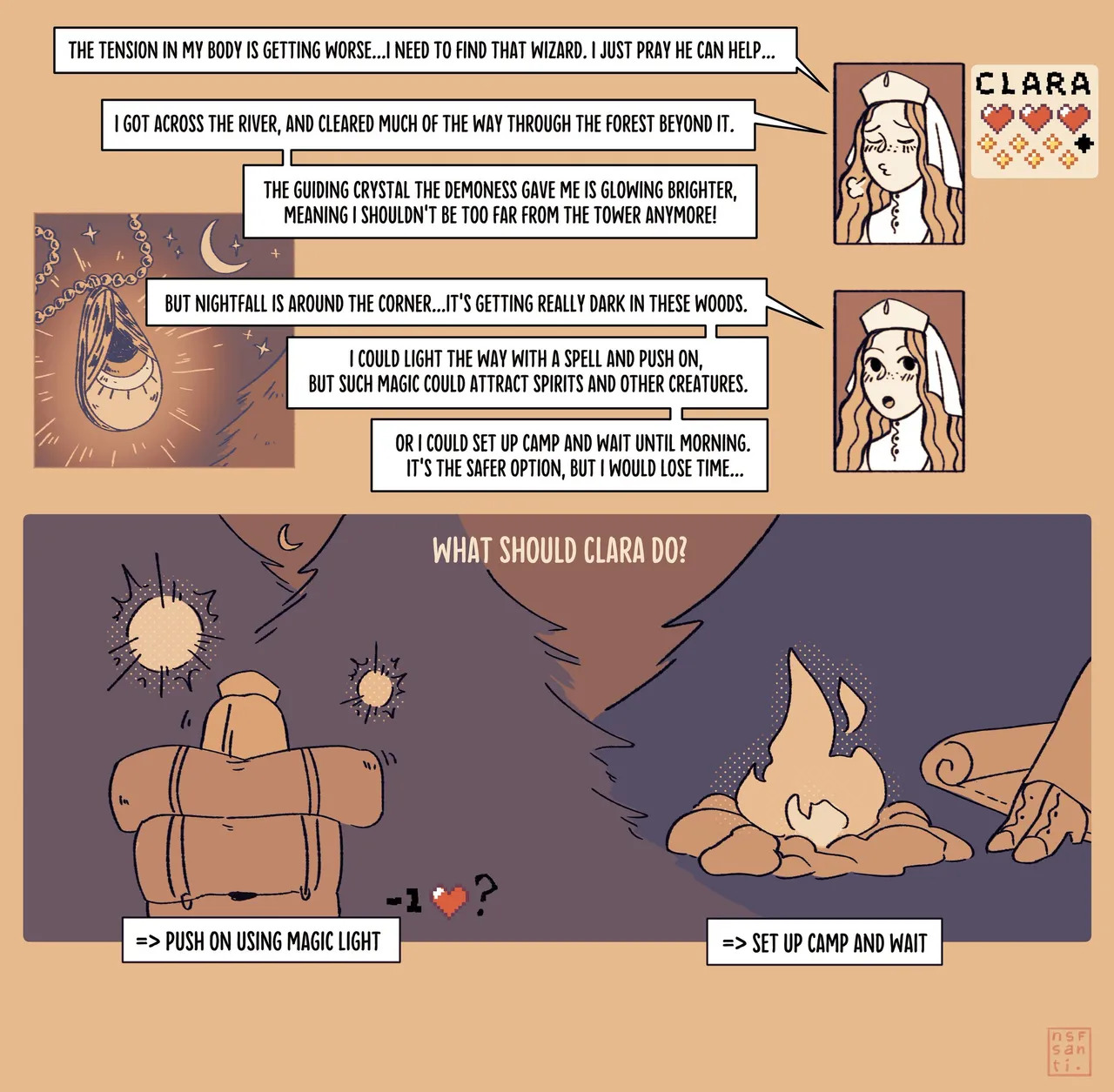 [nsfsanti] Clara's Journey (Ongoing) - Page 35