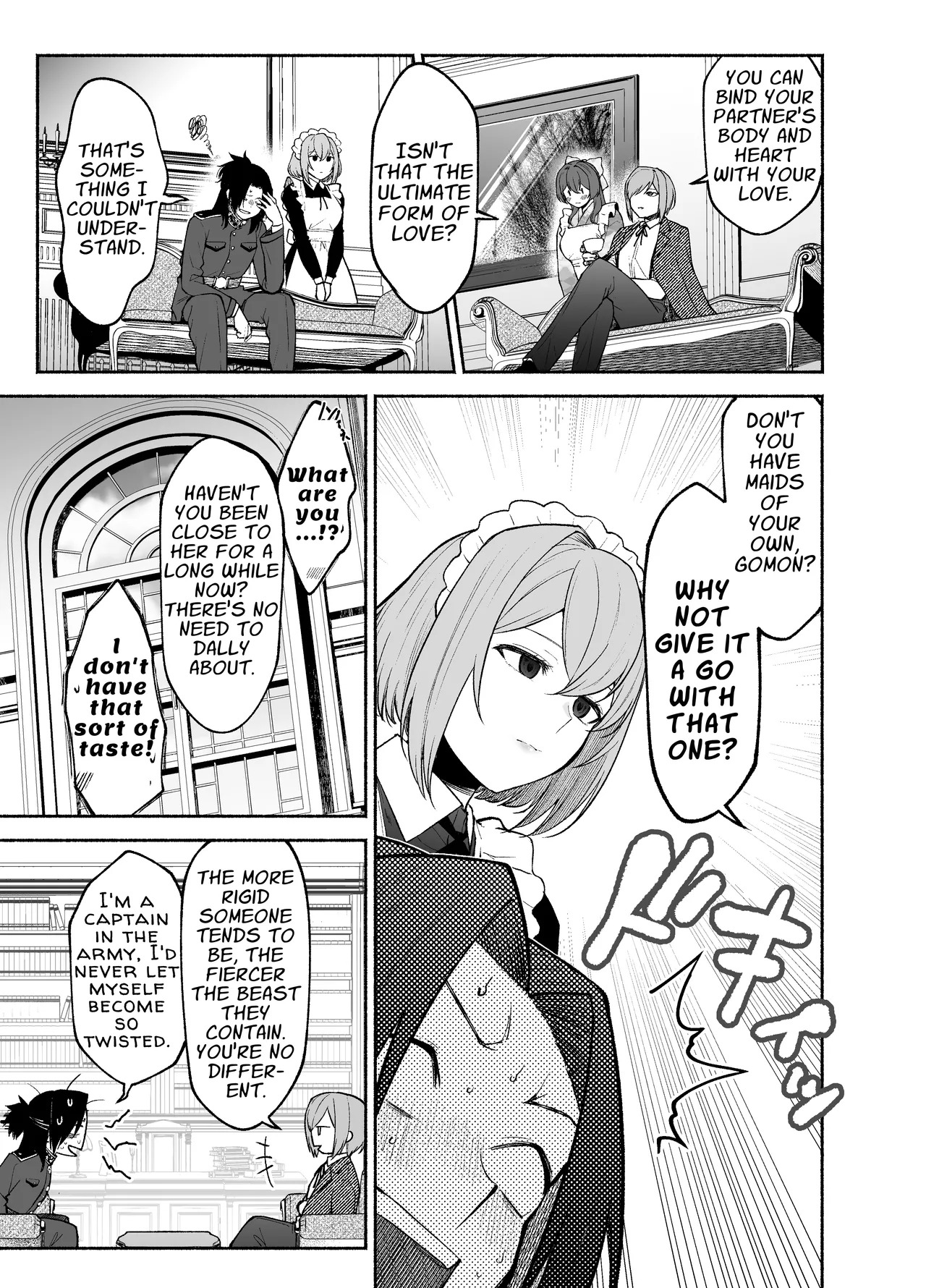 [Kugatsu Kokonoka (Iwashita Kei)] Gomon-Ke no Maid-san wa Do-M Hoshi o Go-Shomo desu. | The Gomon House Maid Desires Masochist Service. [English] [APA] - Page 5