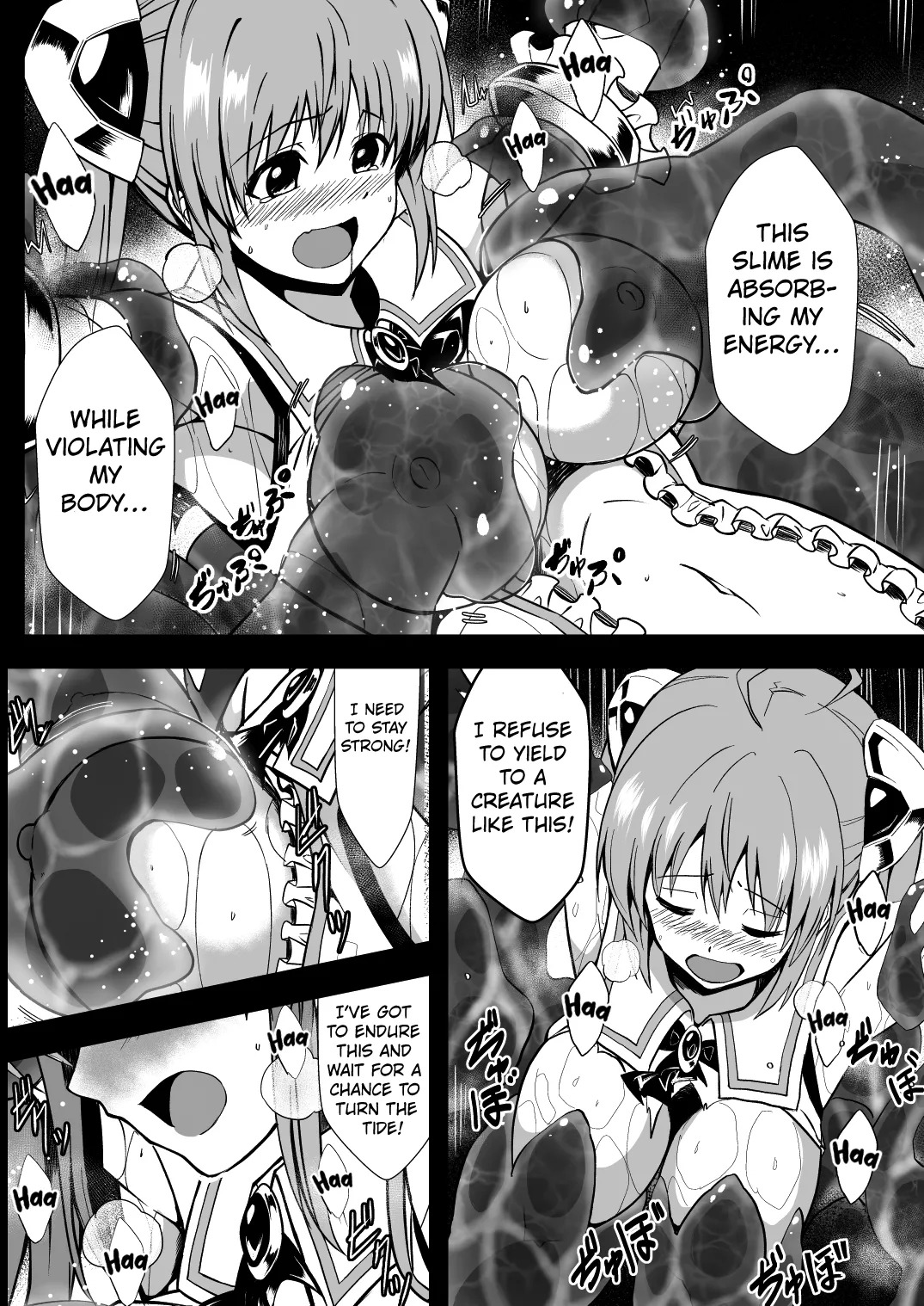 [Milk Dipper] Rankou Tenshi Lumiere ~ Suraimu wo Harama sa re Otoko-tachi ni Rinkan [English] [Kuraudo] - Page 23
