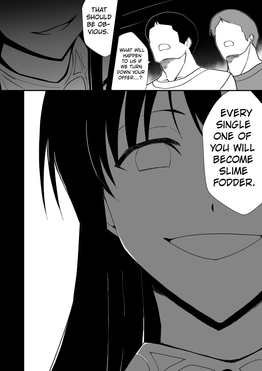[Milk Dipper] Rankou Tenshi Lumiere ~ Suraimu wo Harama sa re Otoko-tachi ni Rinkan [English] [Kuraudo] - Page 36