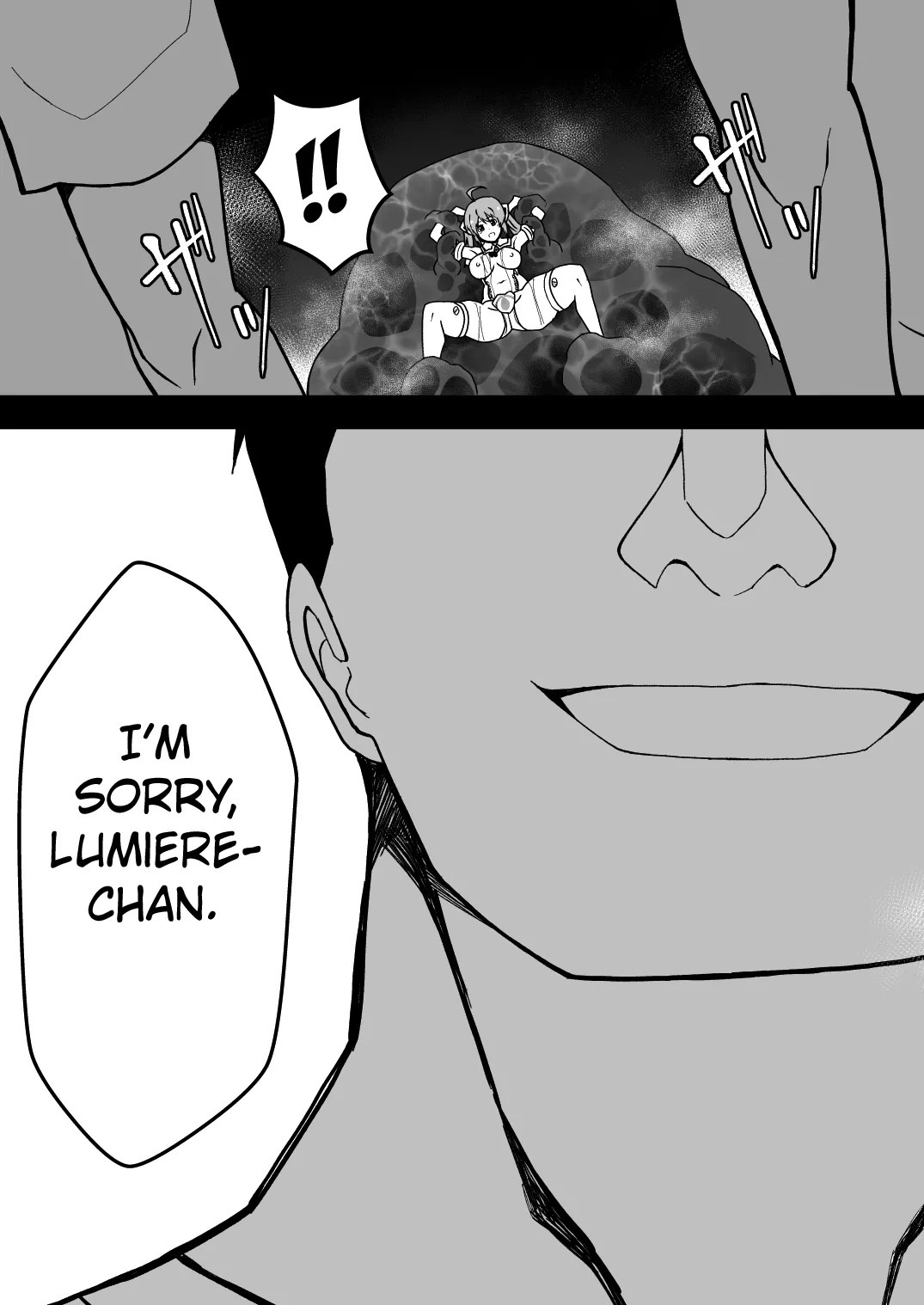[Milk Dipper] Rankou Tenshi Lumiere ~ Suraimu wo Harama sa re Otoko-tachi ni Rinkan [English] [Kuraudo] - Page 39