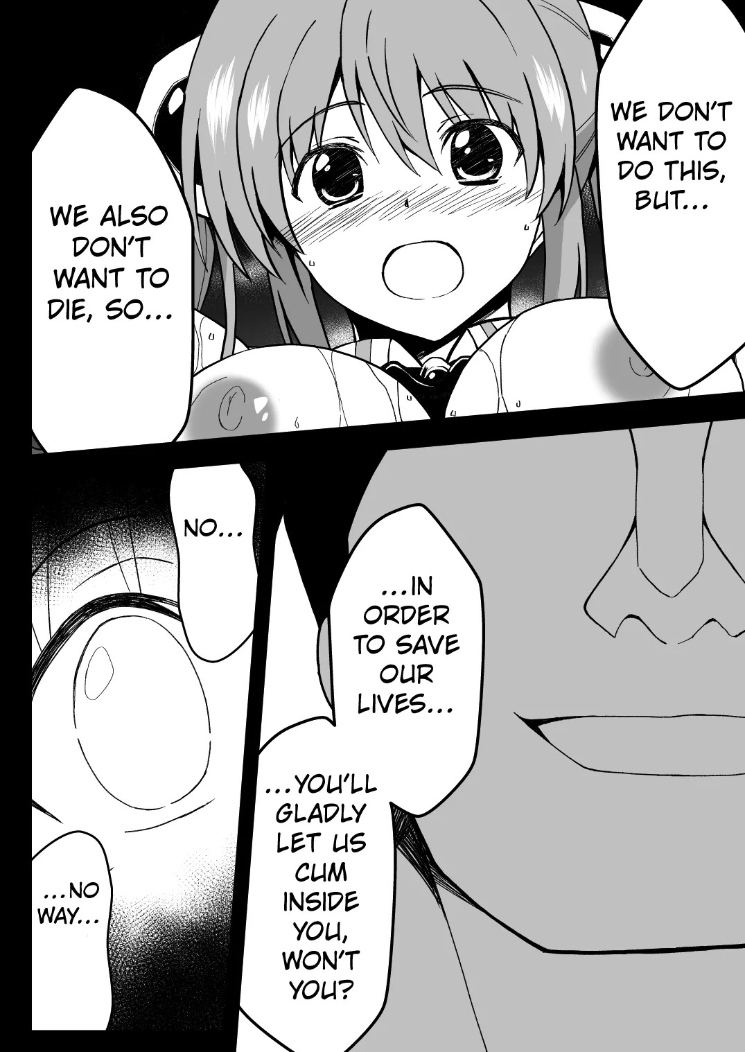 [Milk Dipper] Rankou Tenshi Lumiere ~ Suraimu wo Harama sa re Otoko-tachi ni Rinkan [English] [Kuraudo] - Page 40