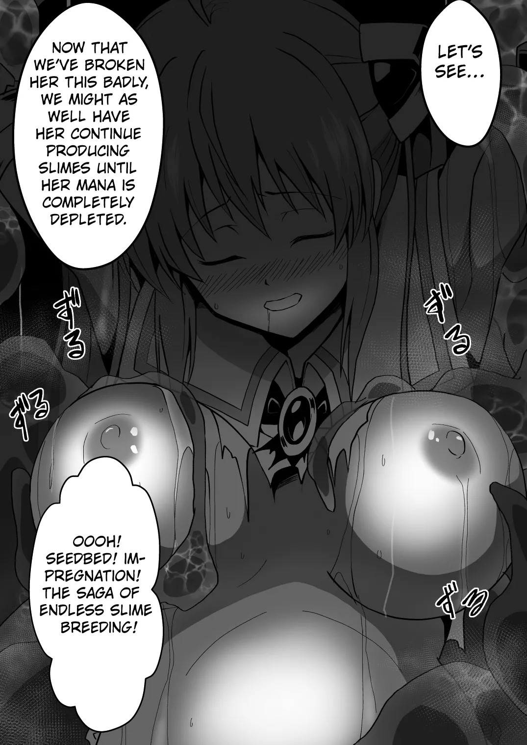 [Milk Dipper] Rankou Tenshi Lumiere ~ Suraimu wo Harama sa re Otoko-tachi ni Rinkan [English] [Kuraudo] - Page 62