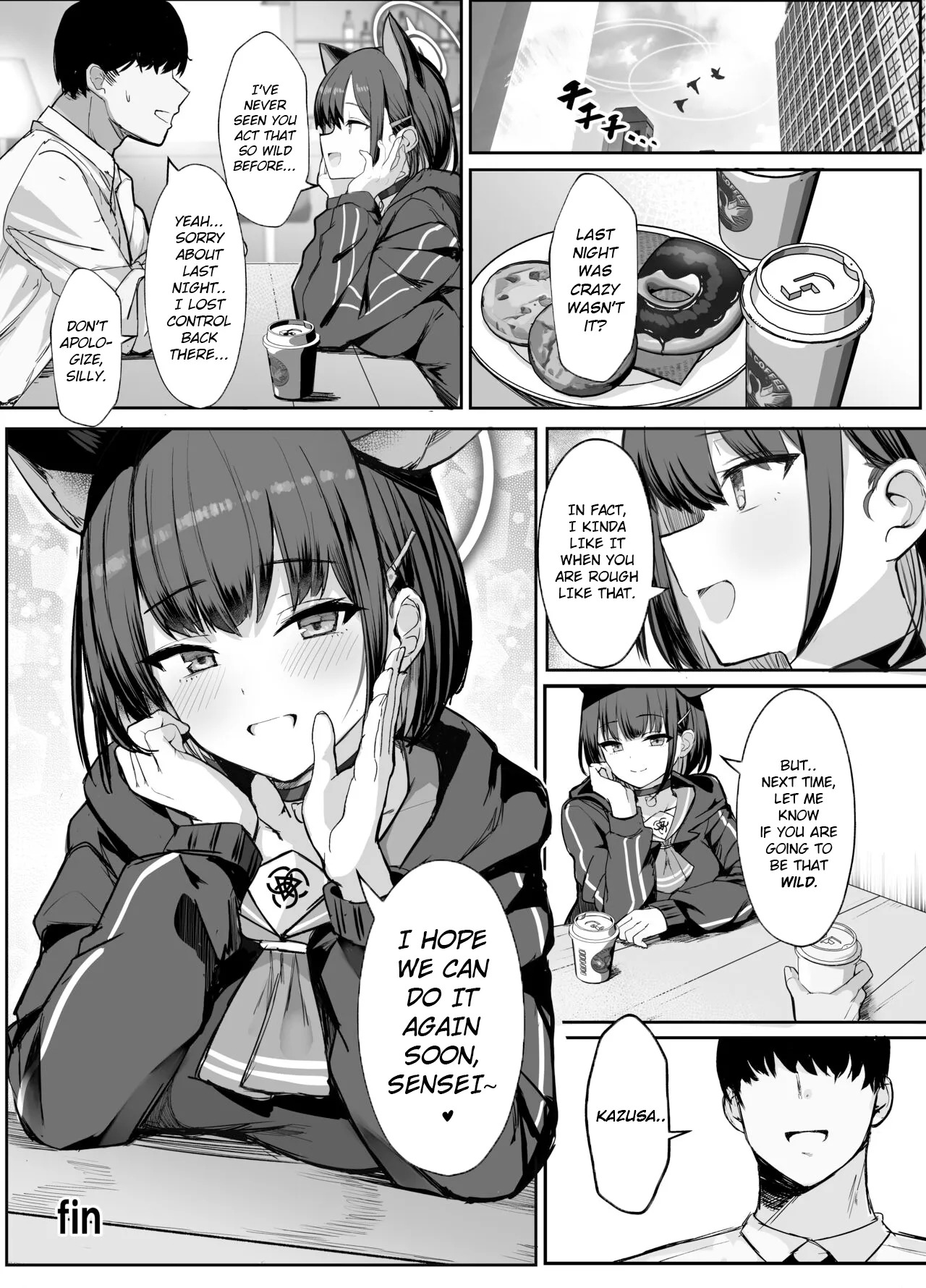 [Vivido (Kumasaku Tamizou)] Kazusa to Houkago Mizugi Ecchi (Blue Archive) [Digital] [English] [Hidden Base Scanlation] - Page 24
