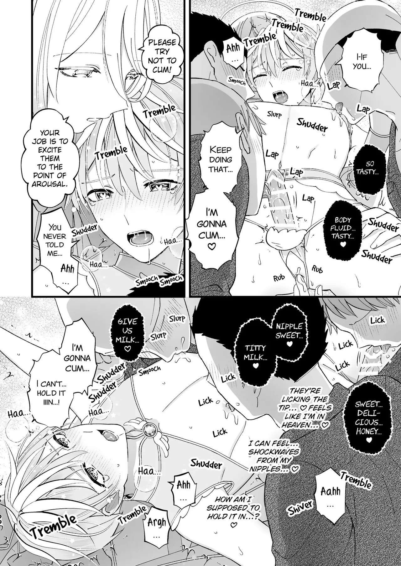 [TINGA (Kochinko)] Sperm Milker Amata - I'm a Magical Boy？! Why Am I About to Get…？! - Page 14