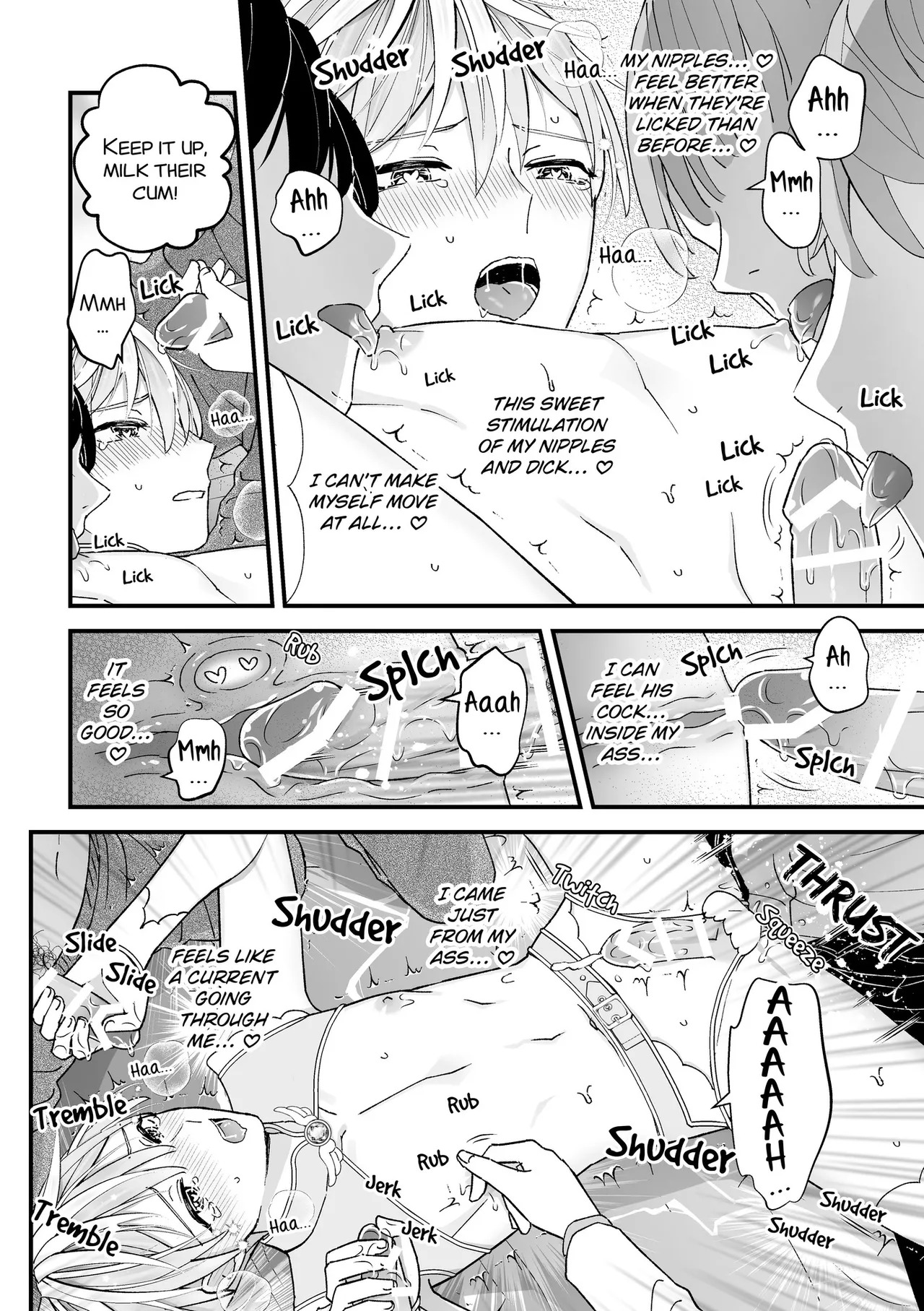 [TINGA (Kochinko)] Sperm Milker Amata - I'm a Magical Boy？! Why Am I About to Get…？! - Page 40