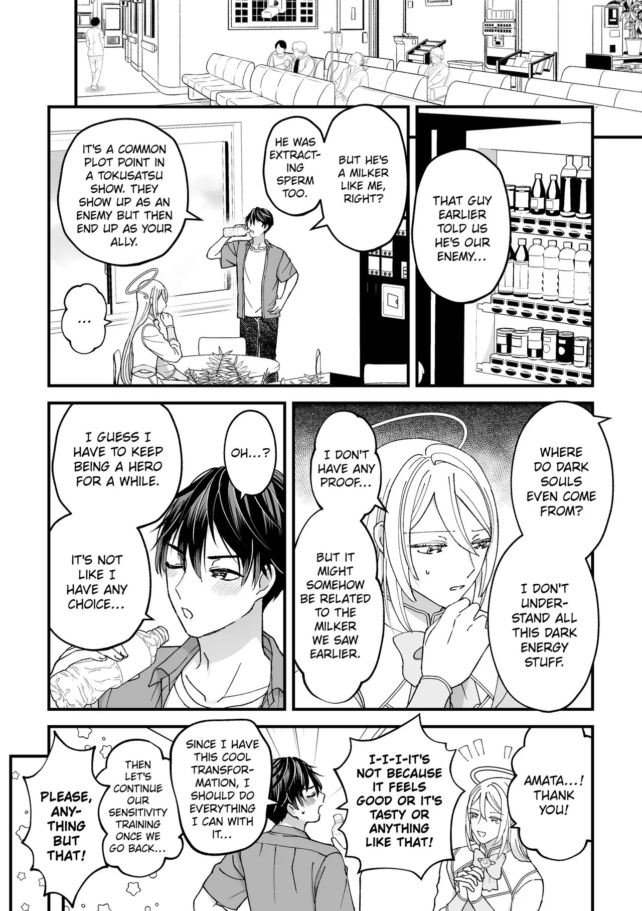 [TINGA (Kochinko)] Sperm Milker Amata - I'm a Magical Boy？! Why Am I About to Get…？! - Page 47