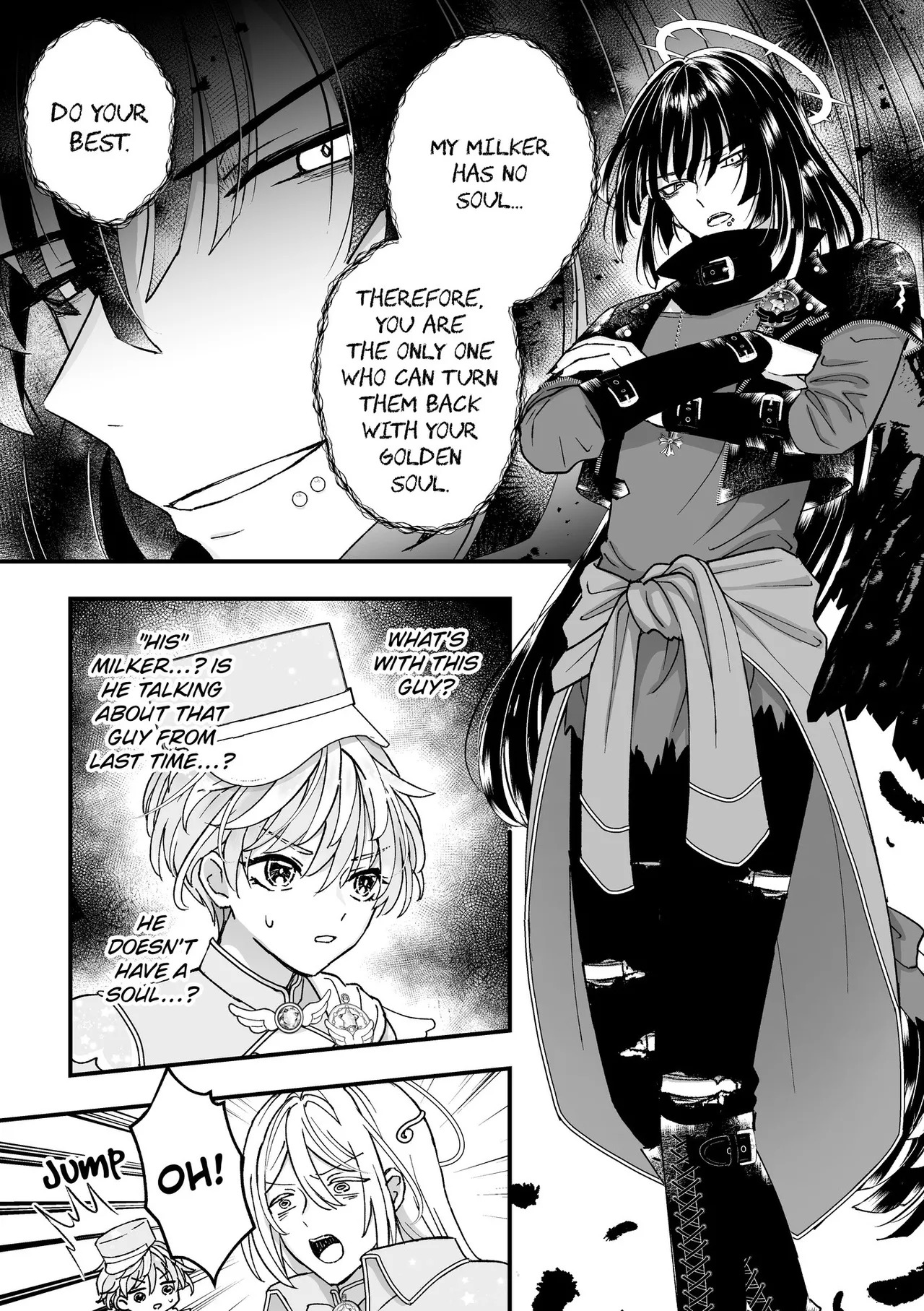 [TINGA (Kochinko)] Sperm Milker Amata - I'm a Magical Boy？! Why Am I About to Get…？! - Page 57
