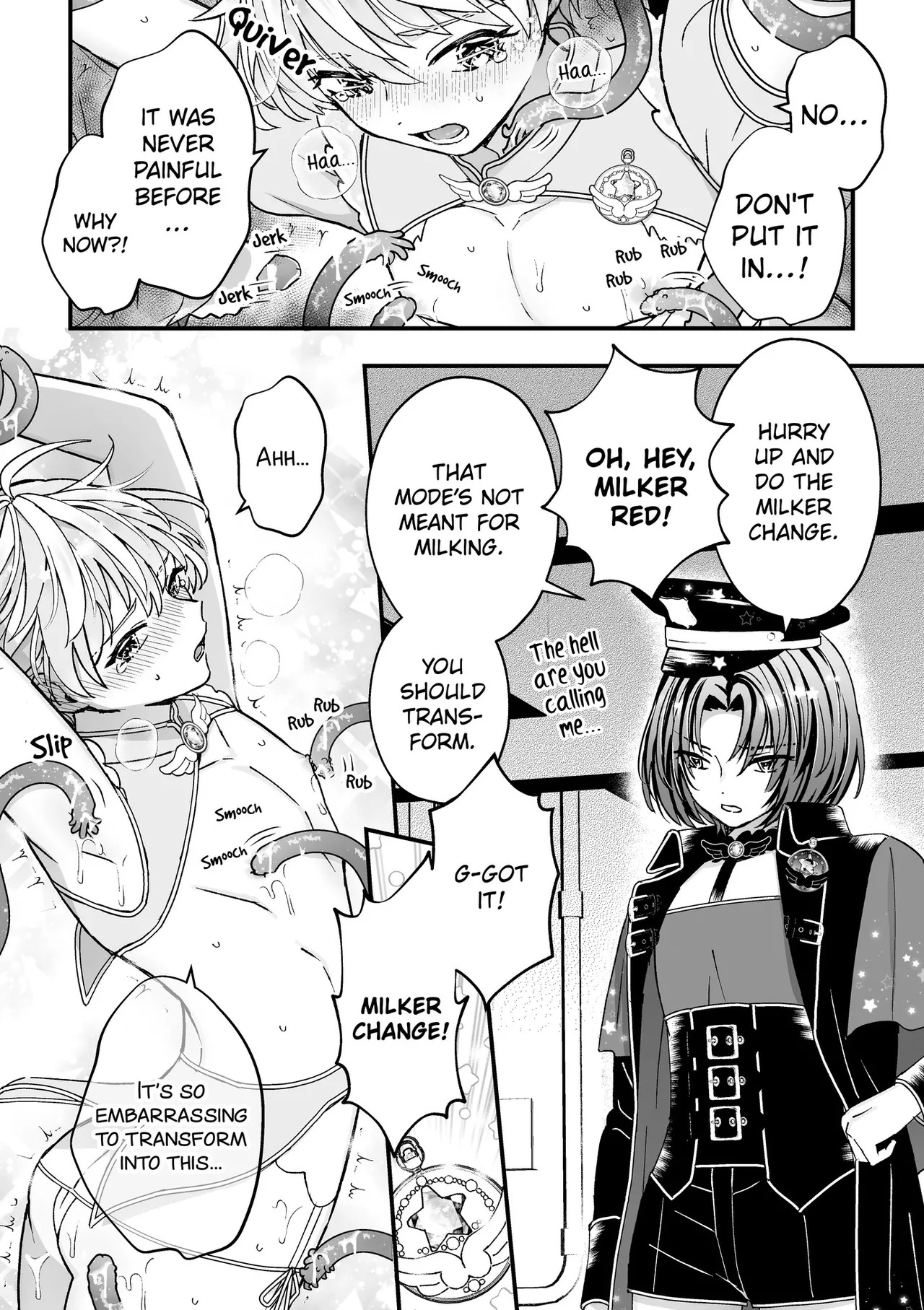[TINGA (Kochinko)] Sperm Milker Amata - I'm a Magical Boy？! Why Am I About to Get…？! - Page 61