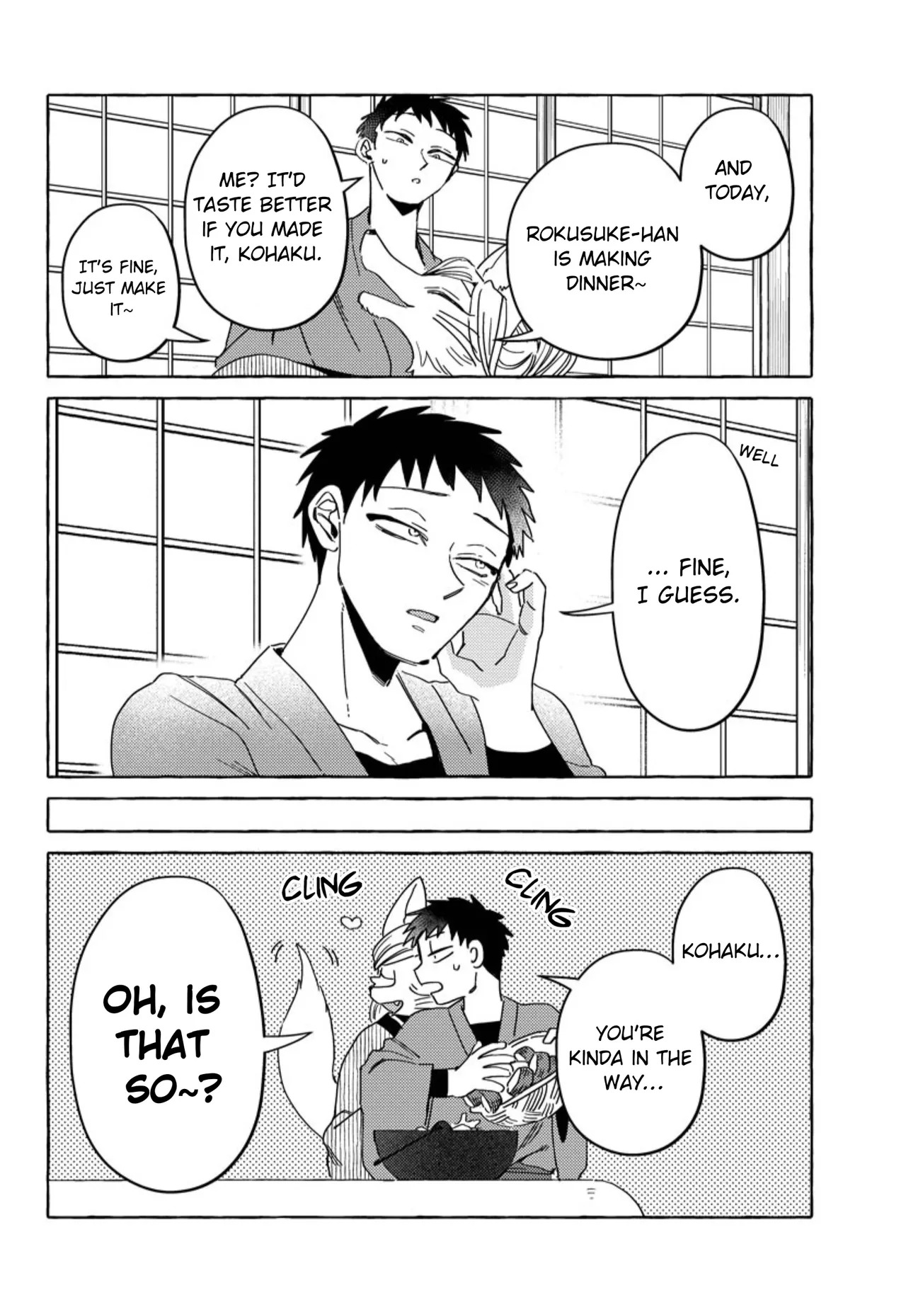 [Iwatobi Neko] Fox-faced Couple Komen Fuufu 狐面夫婦 Ch. 17-24 [English] - Page 100