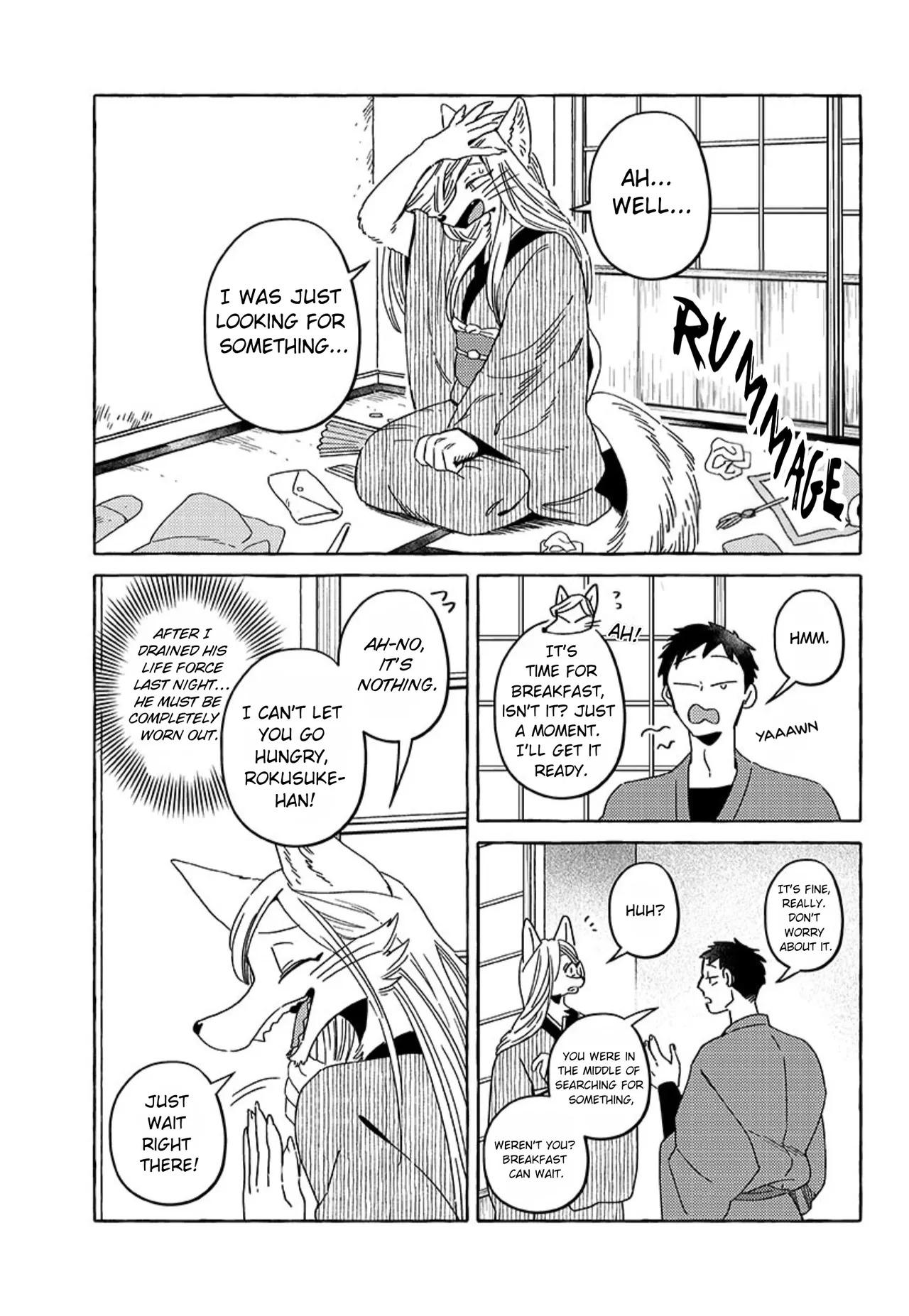[Iwatobi Neko] Fox-faced Couple Komen Fuufu 狐面夫婦 Ch. 17-24 [English] - Page 103