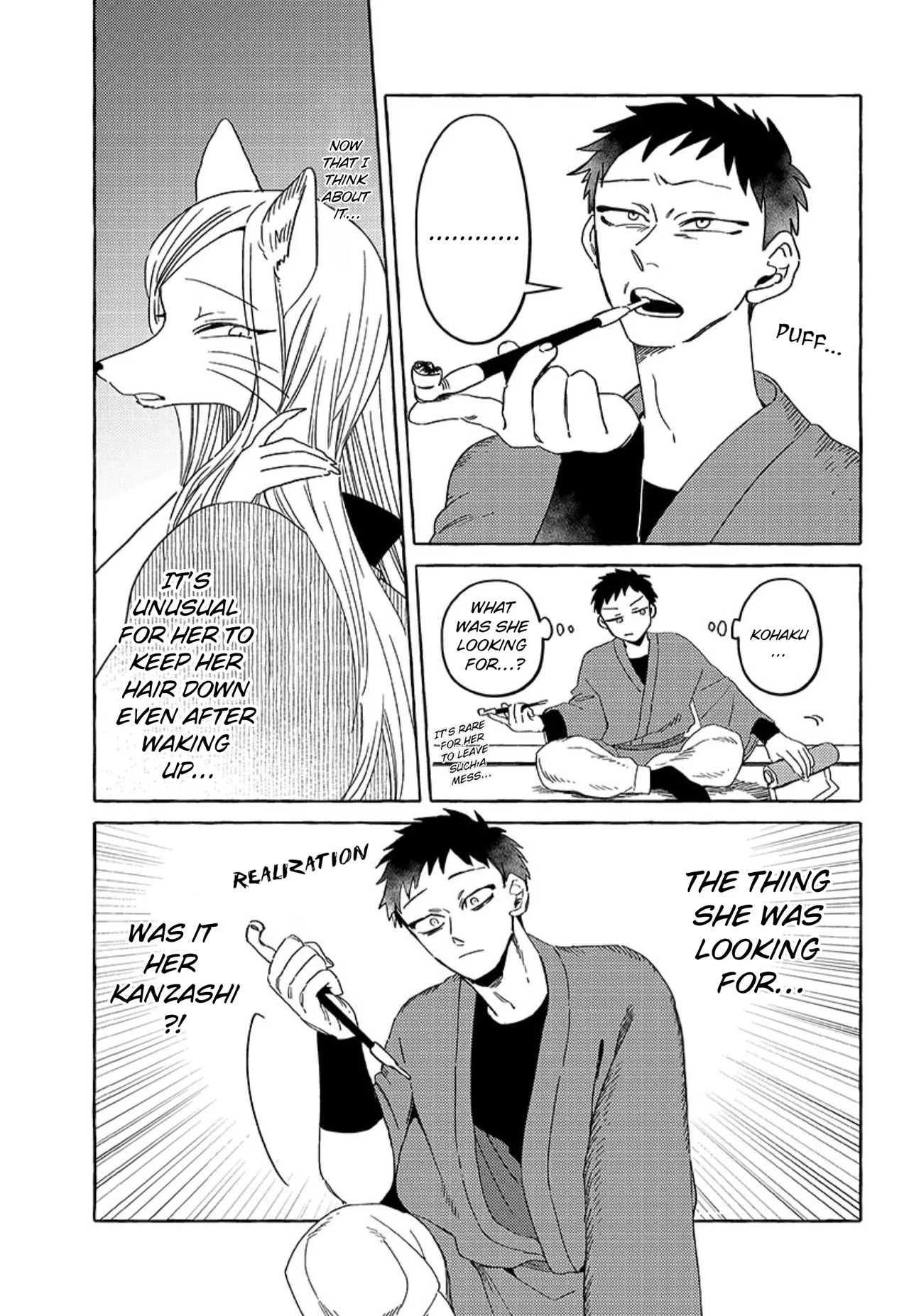 [Iwatobi Neko] Fox-faced Couple Komen Fuufu 狐面夫婦 Ch. 17-24 [English] - Page 105
