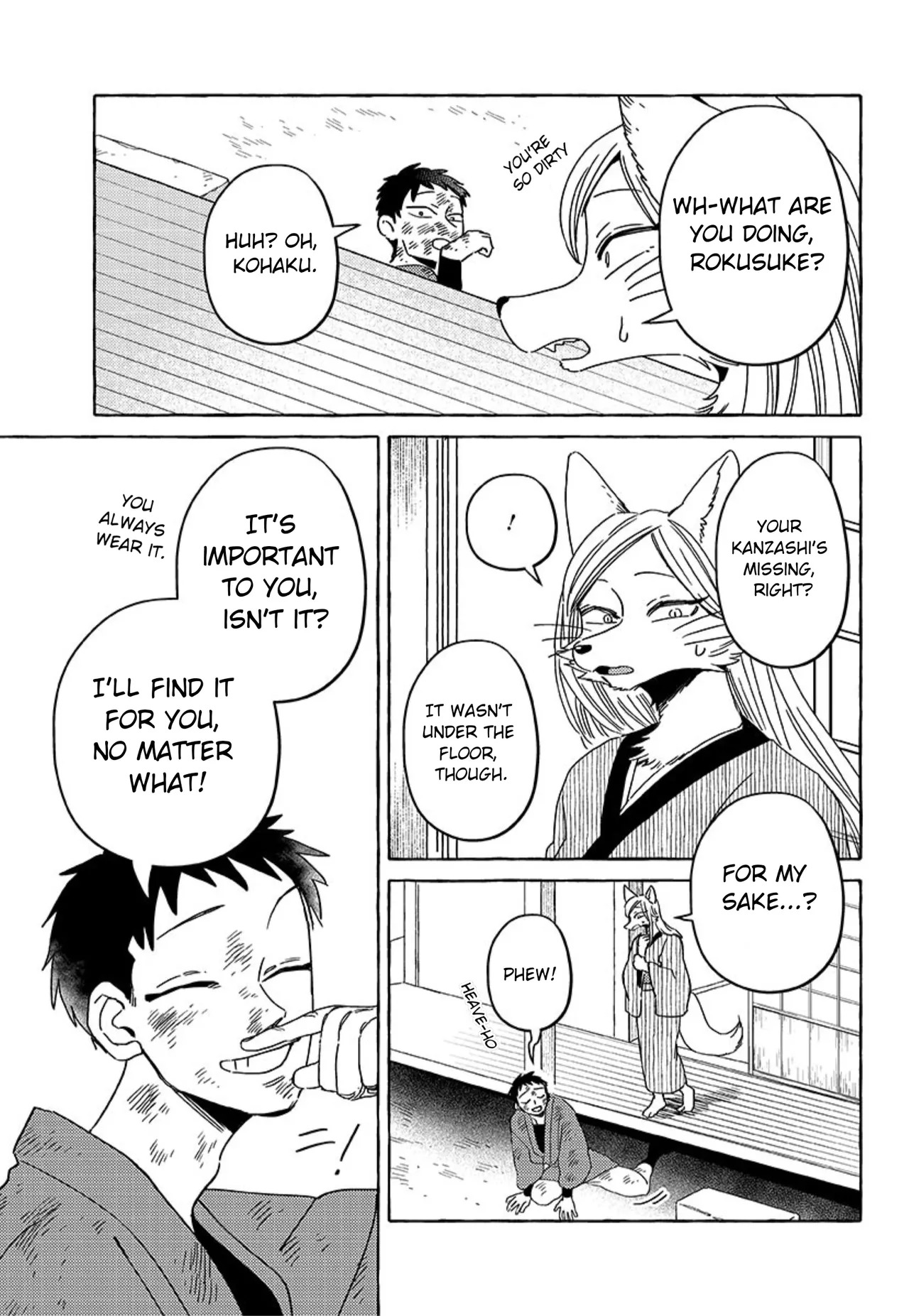 [Iwatobi Neko] Fox-faced Couple Komen Fuufu 狐面夫婦 Ch. 17-24 [English] - Page 109