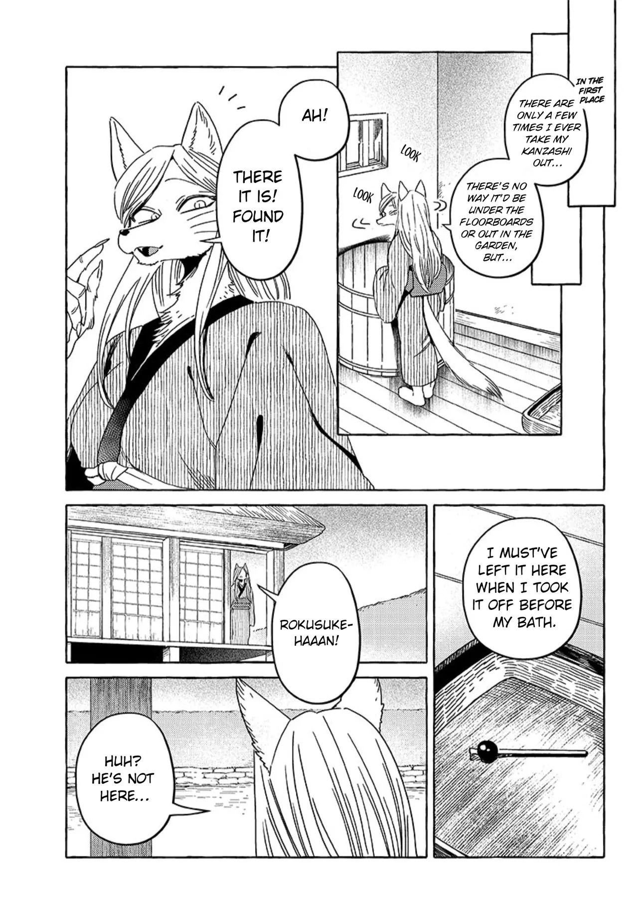 [Iwatobi Neko] Fox-faced Couple Komen Fuufu 狐面夫婦 Ch. 17-24 [English] - Page 111