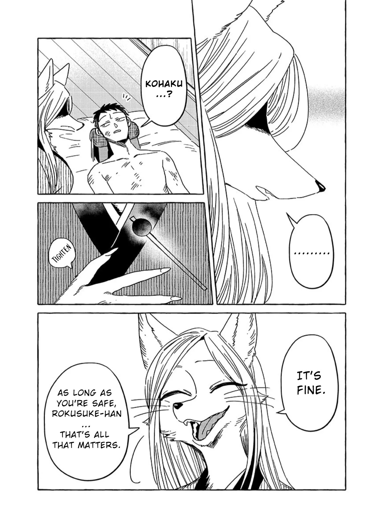 [Iwatobi Neko] Fox-faced Couple Komen Fuufu 狐面夫婦 Ch. 17-24 [English] - Page 115