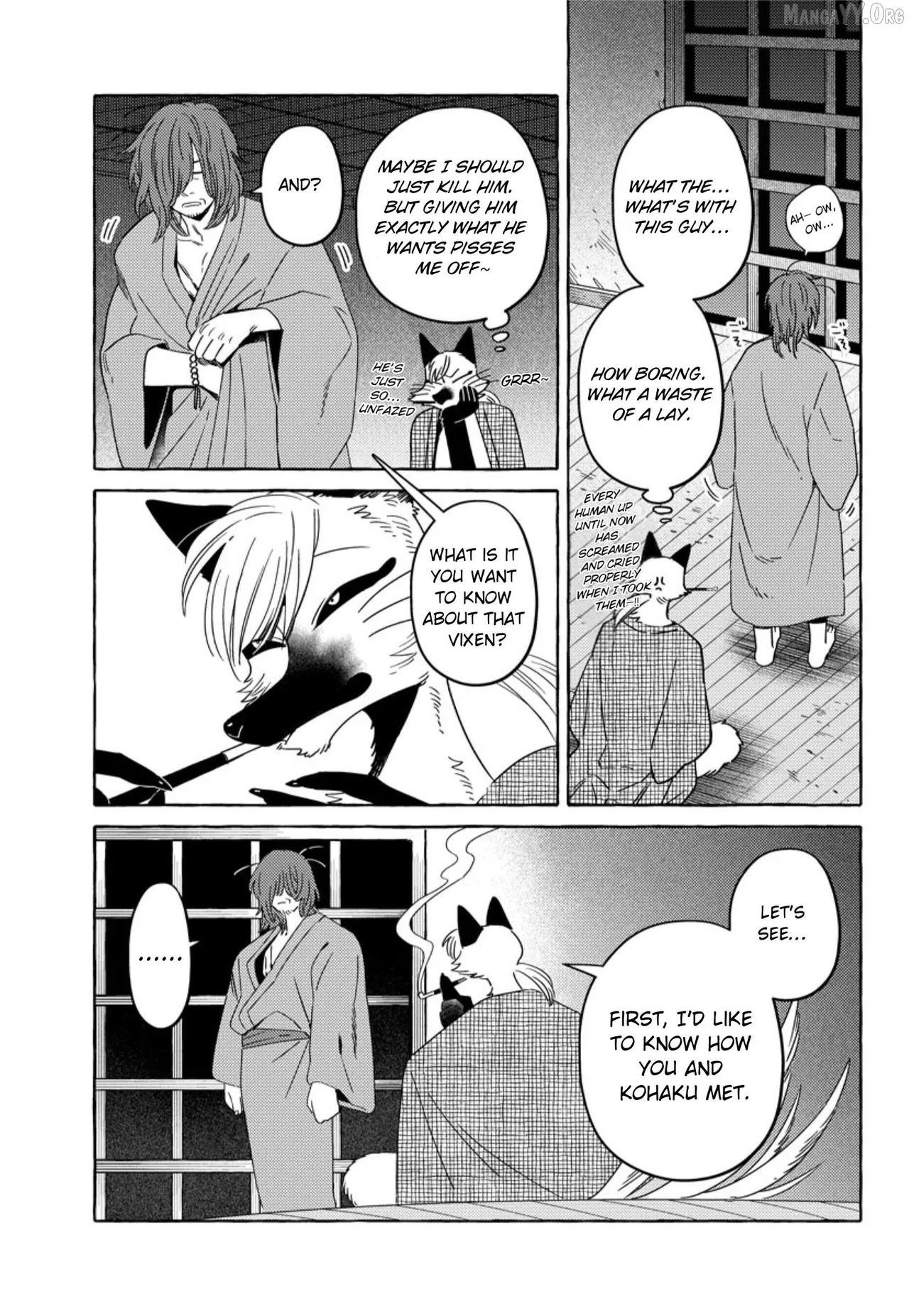 [Iwatobi Neko] Fox-faced Couple Komen Fuufu 狐面夫婦 Ch. 17-24 [English] - Page 121