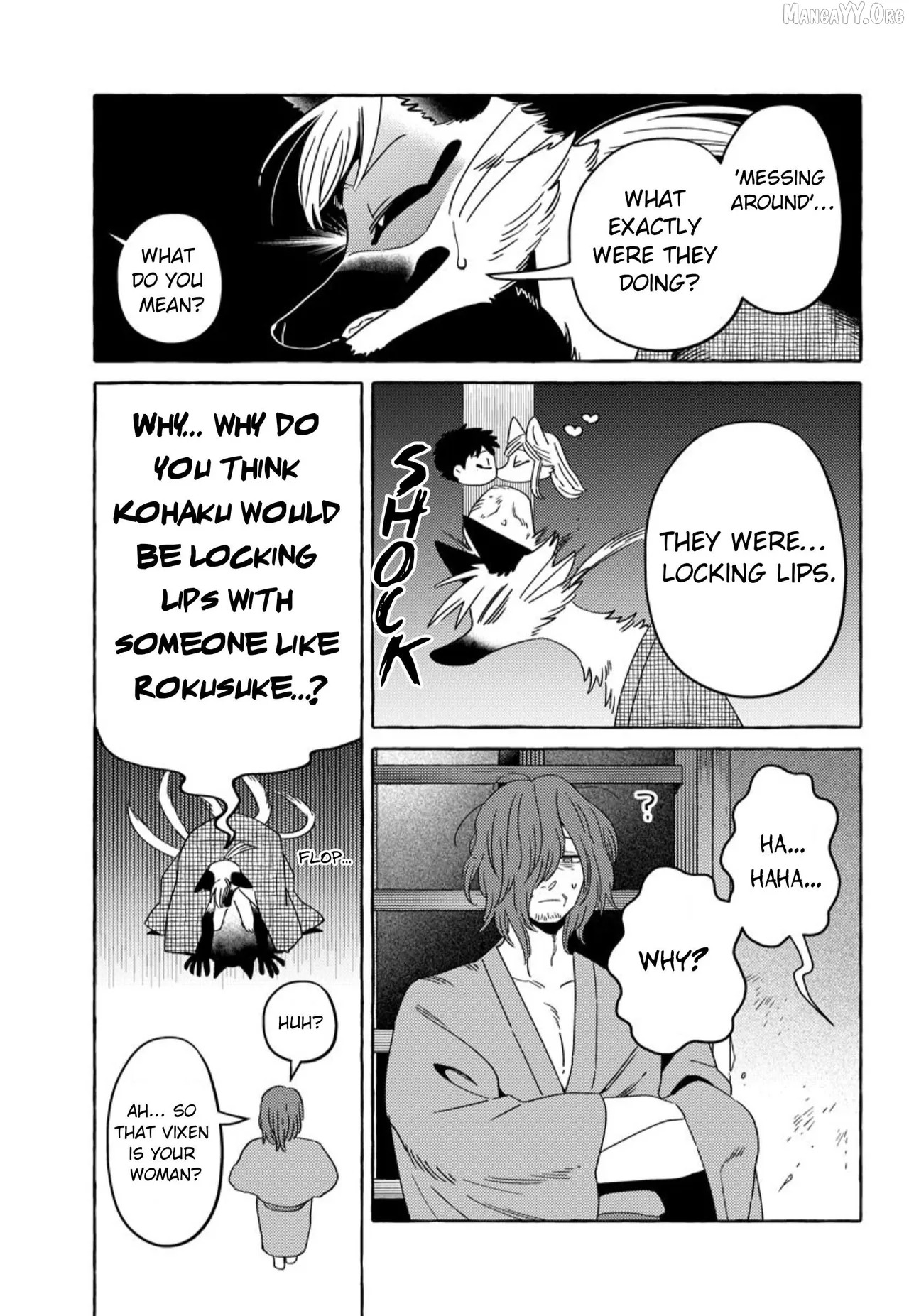[Iwatobi Neko] Fox-faced Couple Komen Fuufu 狐面夫婦 Ch. 17-24 [English] - Page 123